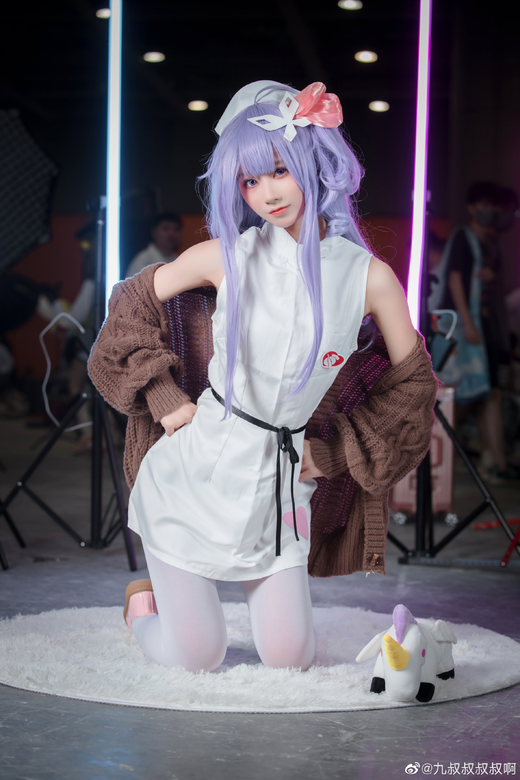 碧蓝航线 独角兽  ... 现在是负责护理的护士哦@九叔叔叔叔啊 COSPLAY-第2张