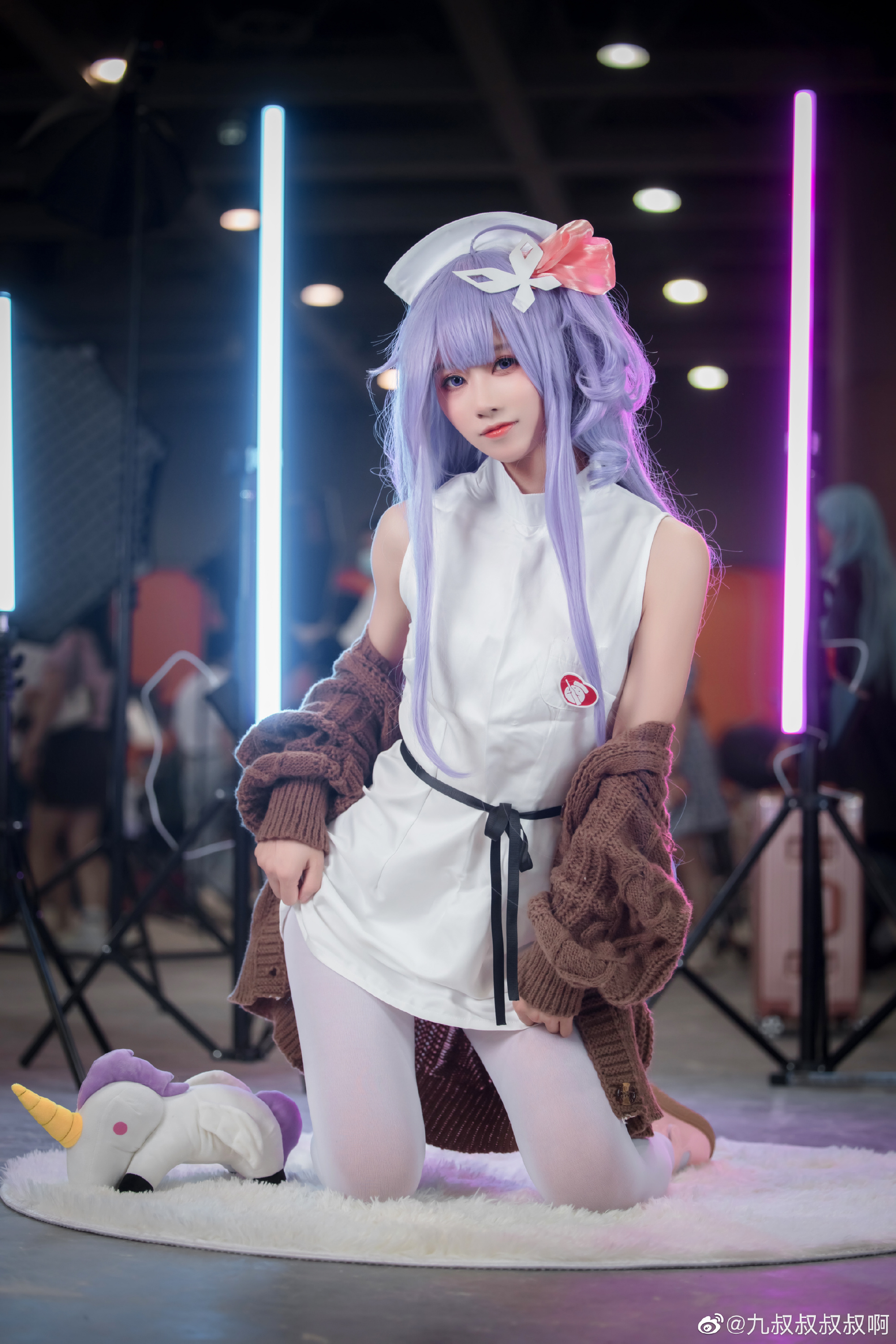 碧蓝航线 独角兽  ... 现在是负责护理的护士哦@九叔叔叔叔啊 COSPLAY-第8张