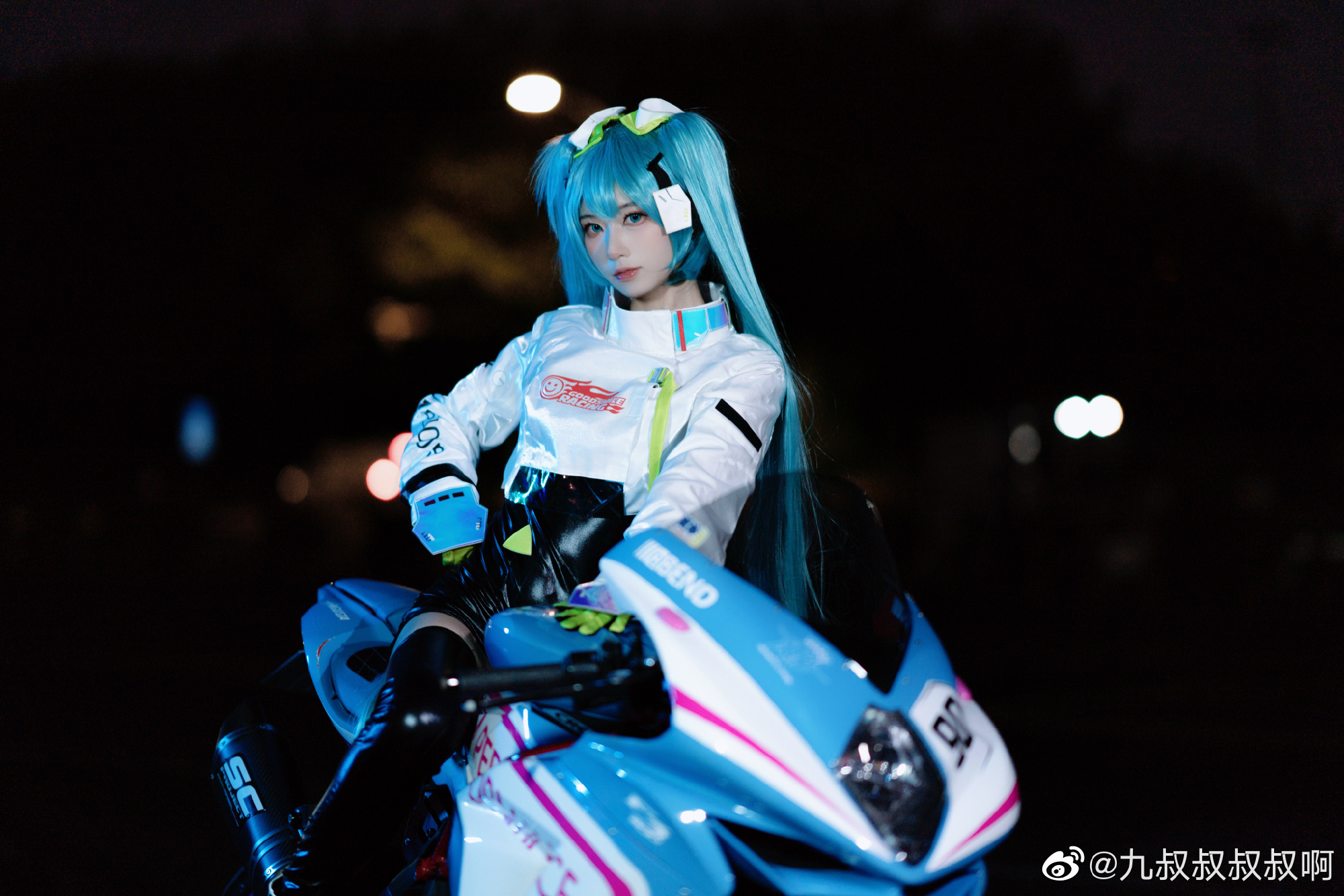 2022赛车初音～ 初音ミク@九叔叔叔叔啊 COSPLAY-第6张