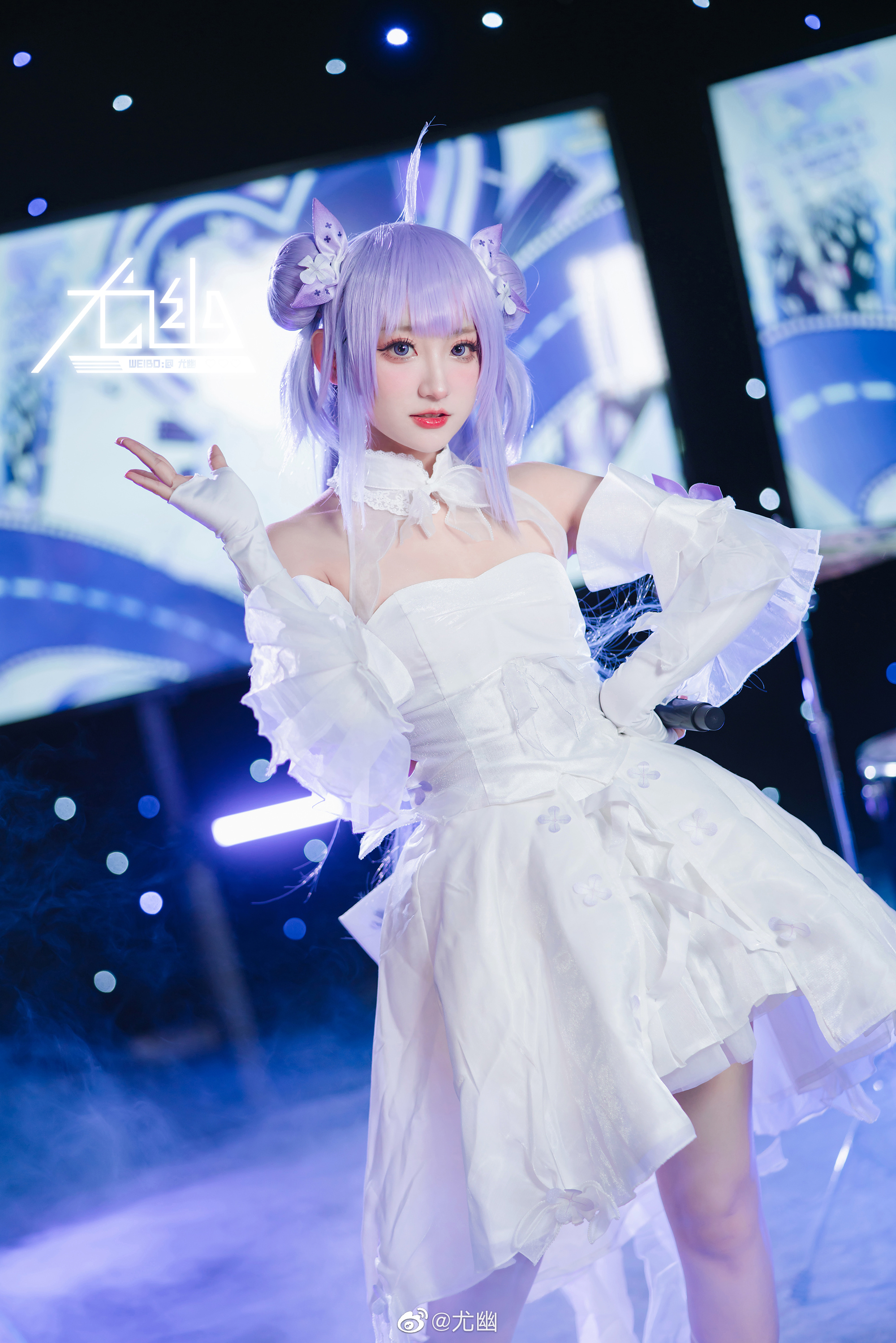 【COS】碧蓝航线 独角兽换装「天使的My Night」参上~@尤幽 COSPLAY-第3张