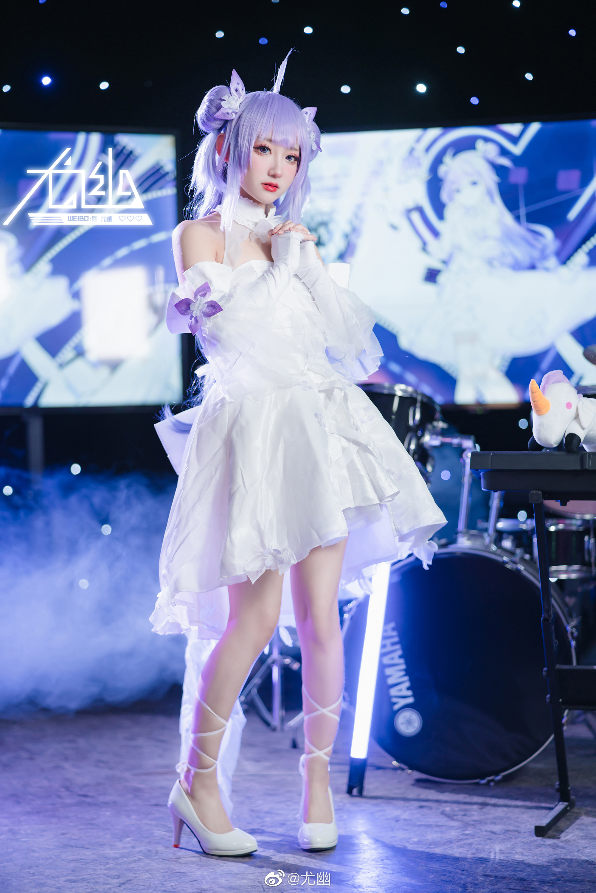 【COS】碧蓝航线 独角兽换装「天使的My Night」参上~@尤幽 COSPLAY-第6张