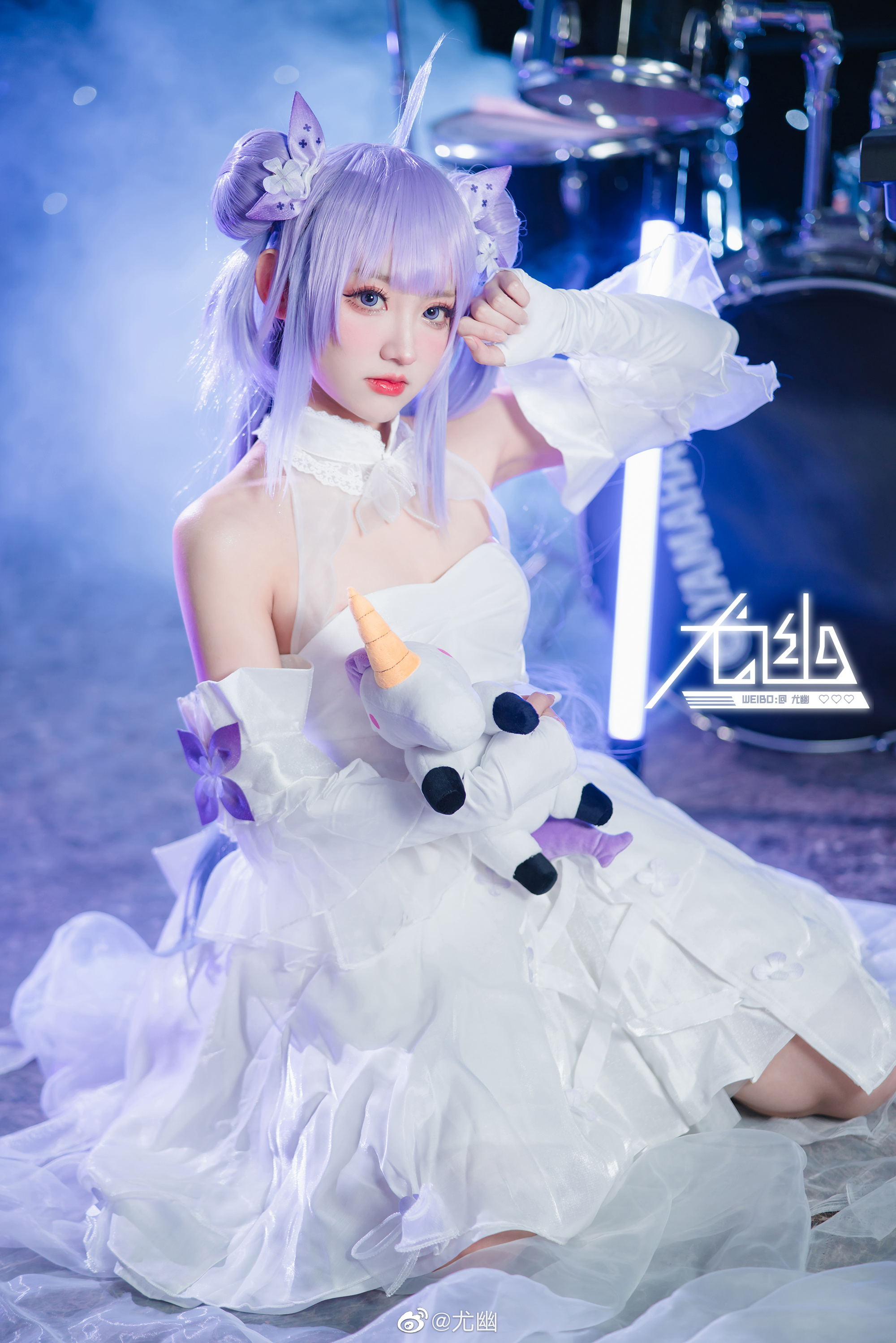 【COS】碧蓝航线 独角兽换装「天使的My Night」参上~@尤幽 COSPLAY-第8张