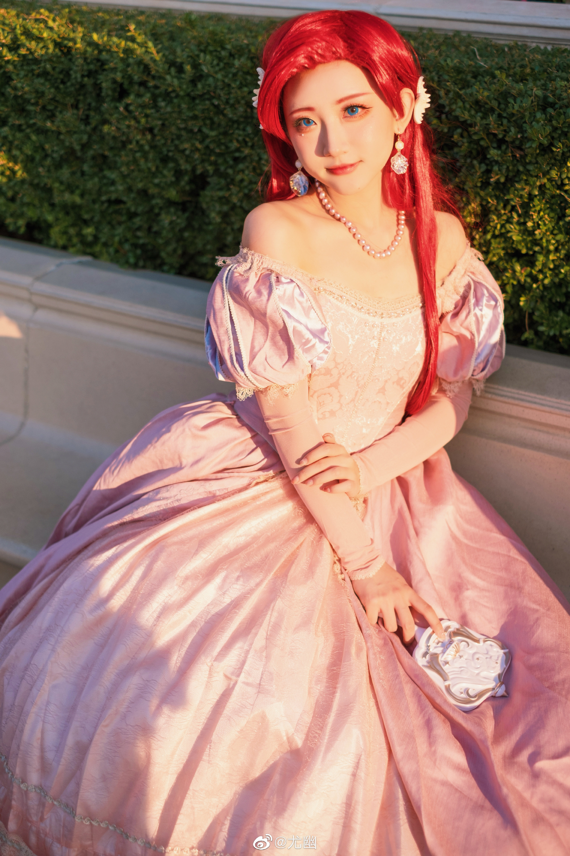 【COS正片】愿你永远这样无忧无虑小美人鱼 爱丽儿@尤幽 COSPLAY-第12张