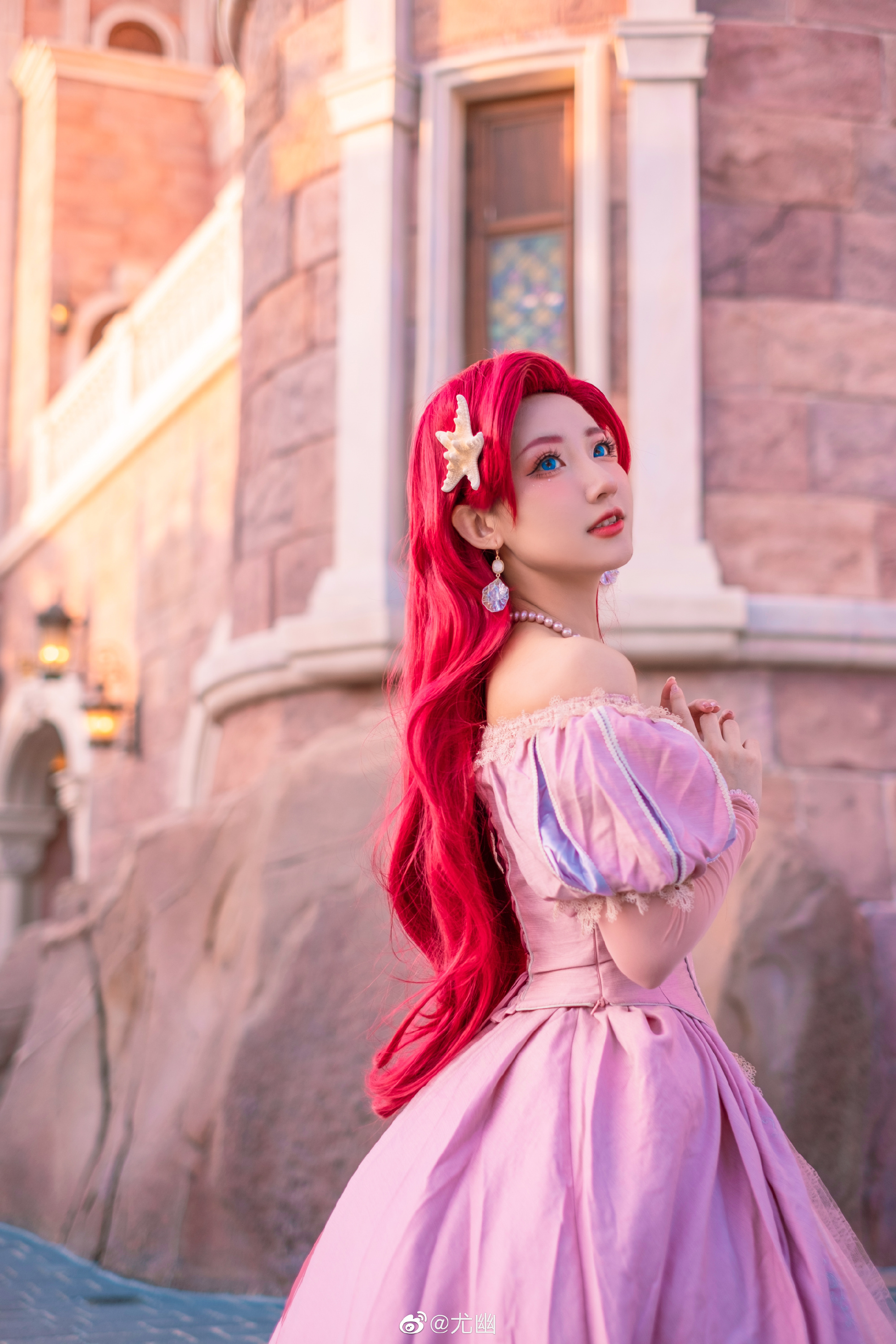 【COS正片】愿你永远这样无忧无虑小美人鱼 爱丽儿@尤幽 COSPLAY-第5张