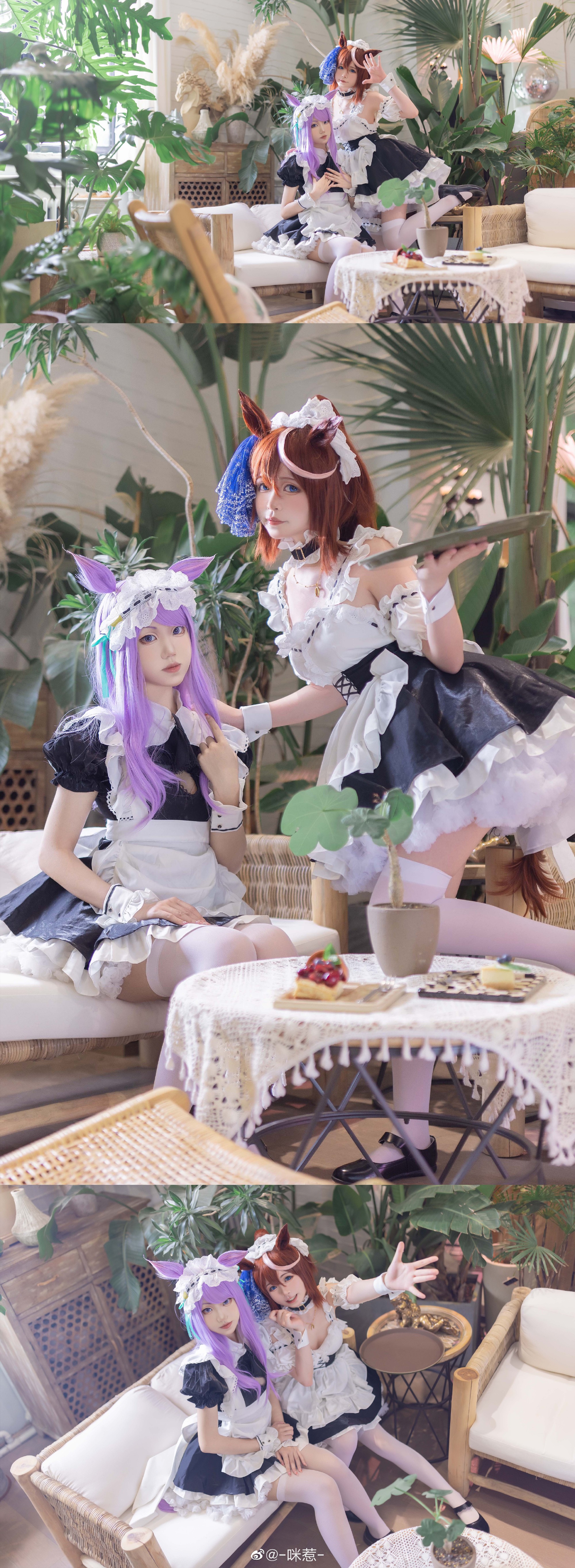 【COS】赛马娘 东海帝皇@-咪惹- 目白麦昆@寿喜烧公主 COSPLAY-第1张