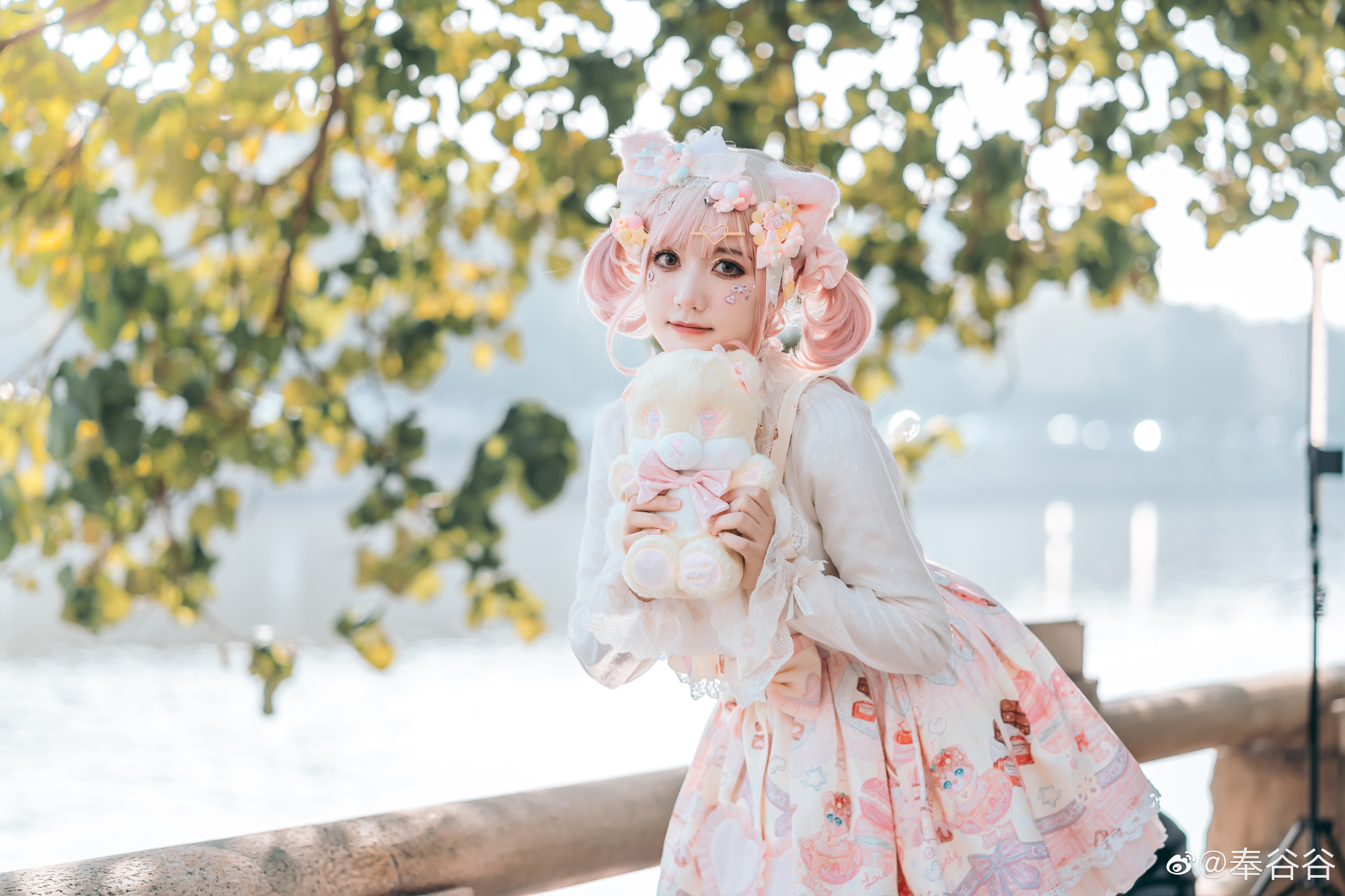 图片[3]-【lolita装扮】洋娃娃和小熊饼干都不及你的喜欢@奉谷谷-米哈社