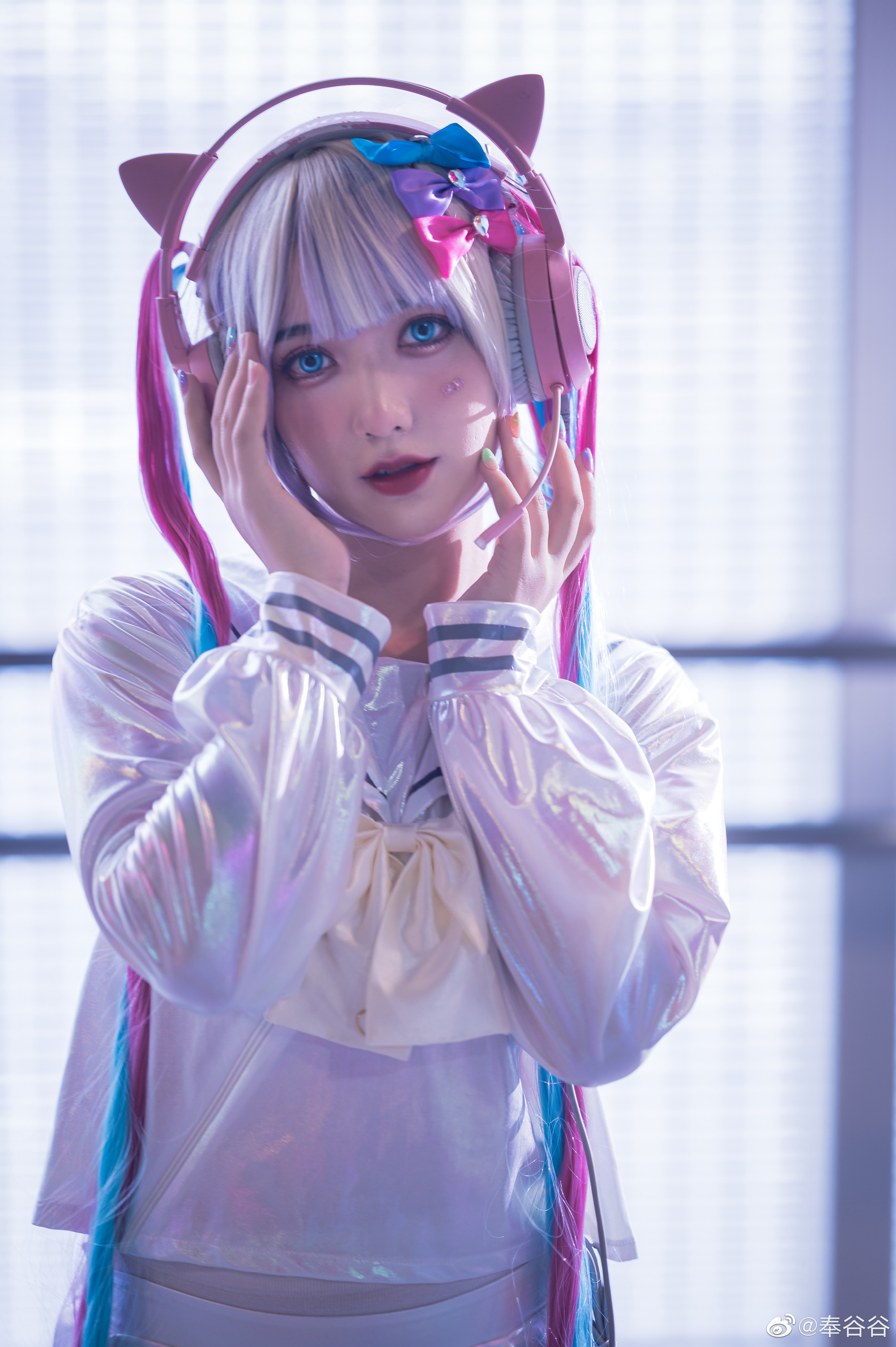 【COS】主播女孩过度依赖 超天酱@奉谷谷 COSPLAY-第1张