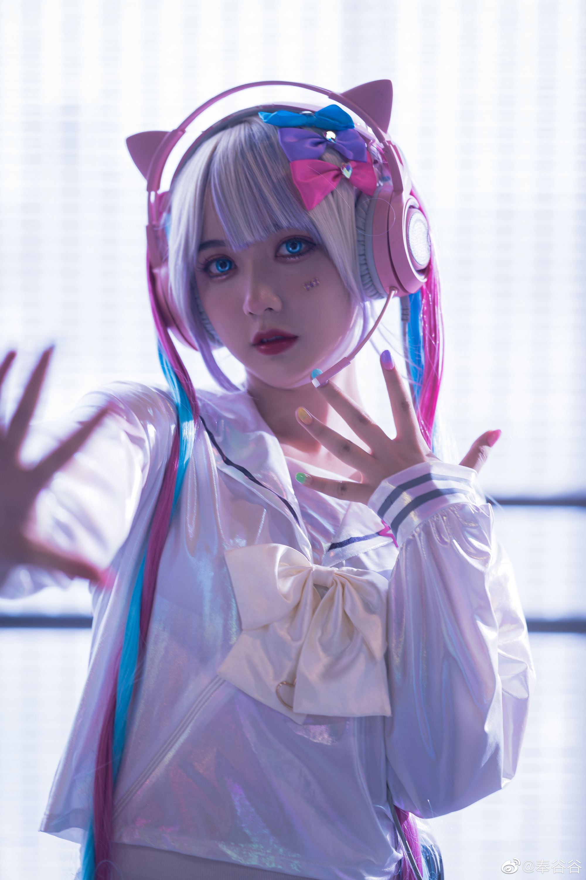 【COS】主播女孩过度依赖 超天酱@奉谷谷 COSPLAY-第3张