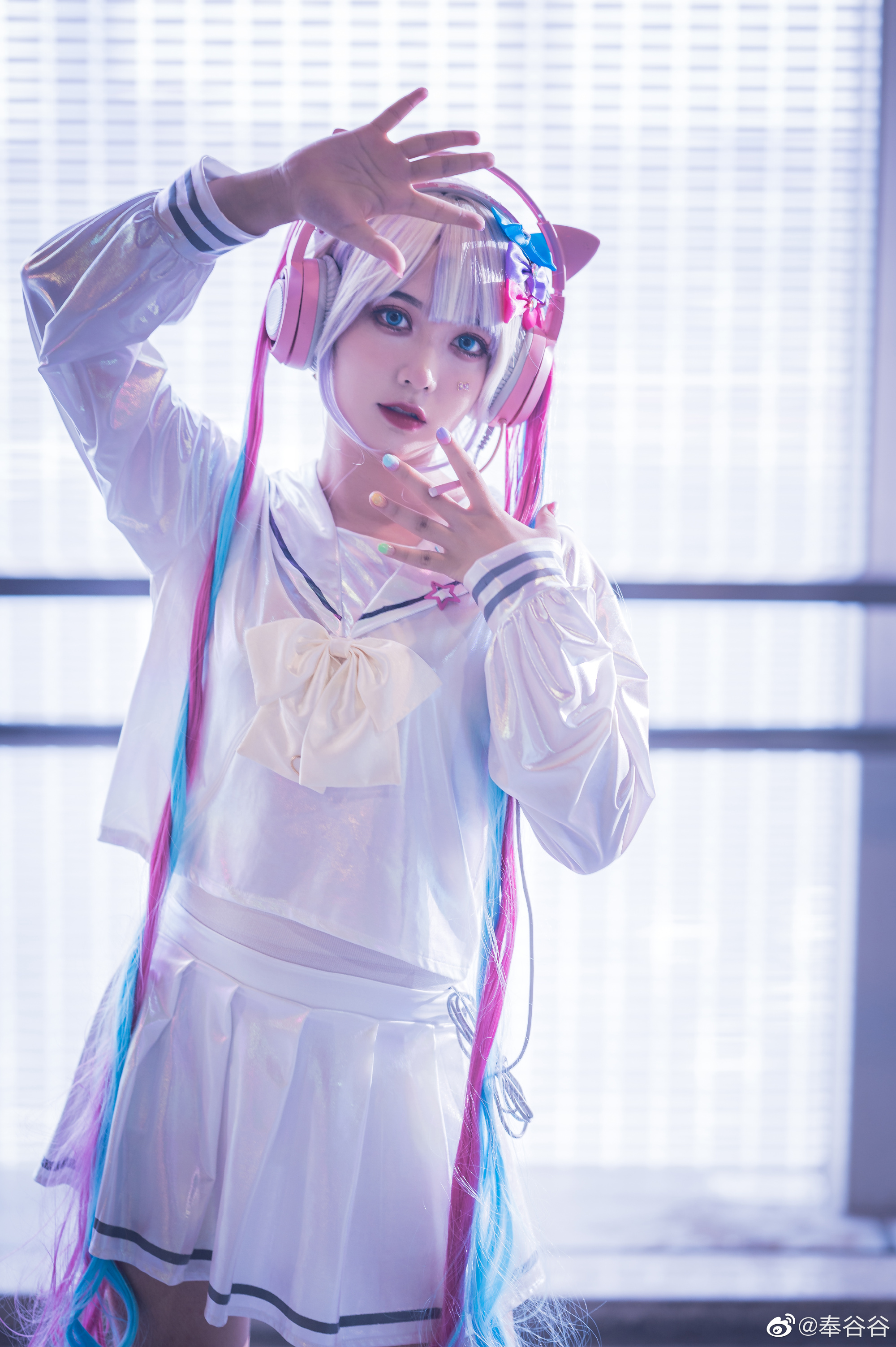 【COS】主播女孩过度依赖 超天酱@奉谷谷 COSPLAY-第4张