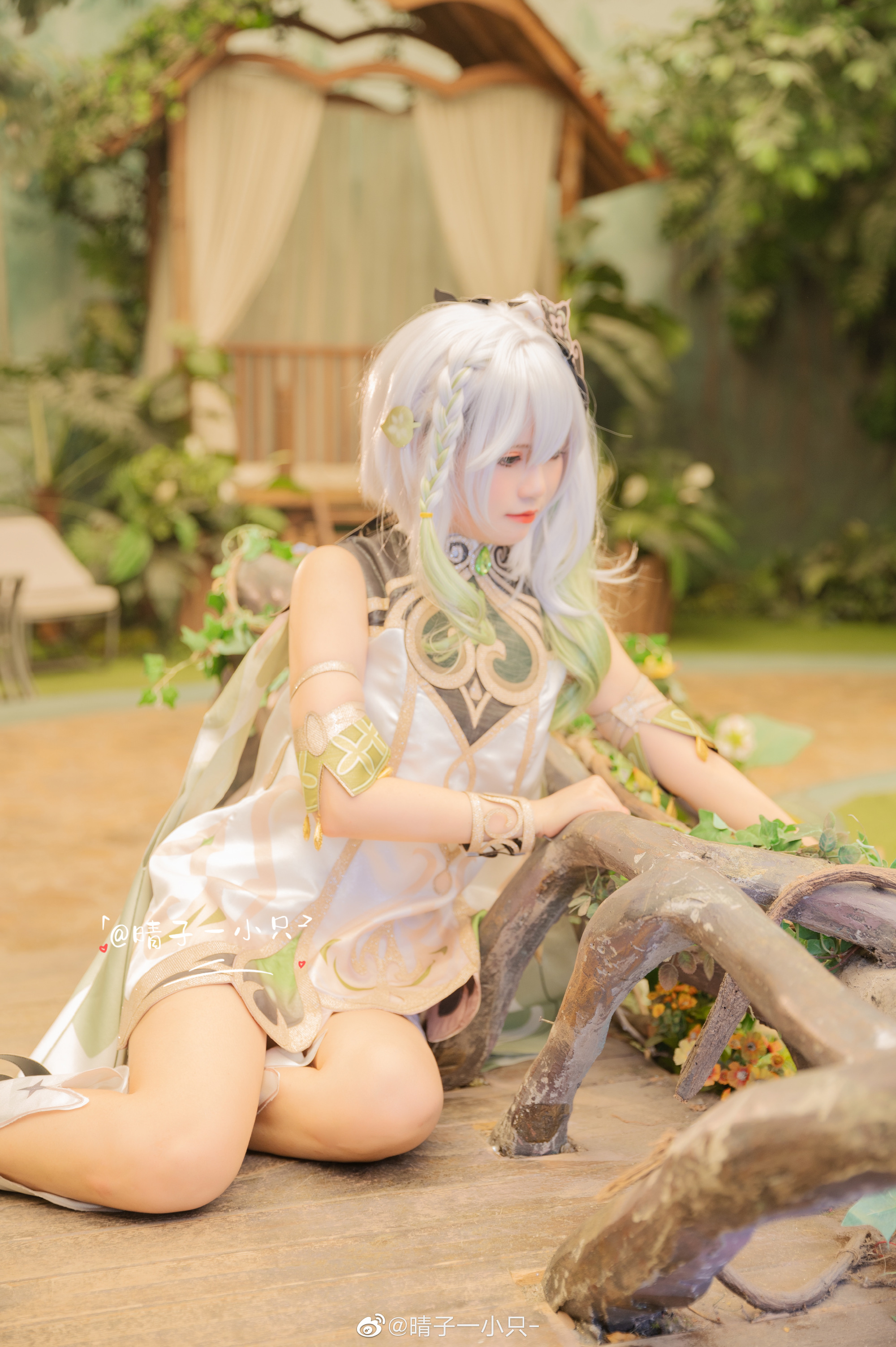 【COS】明天会到来，这件事对所有人来讲都是常识 原神 纳西妲  草神@晴子一小只- COSPLAY-第6张