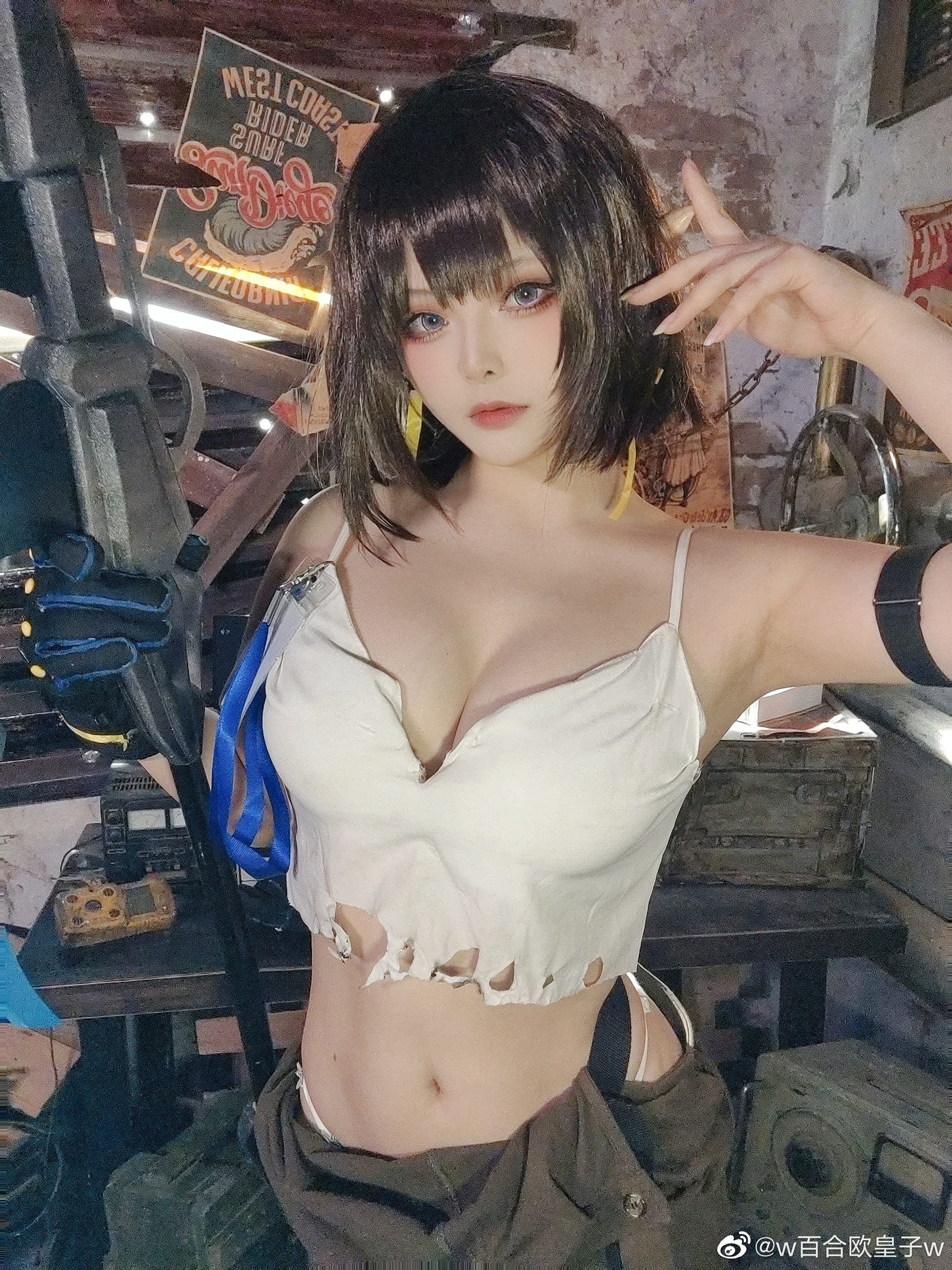 【COS】要我帮忙吗？好！ 明日方舟 熔锻铸匠-森蚺@w百合欧皇子w COSPLAY-第8张