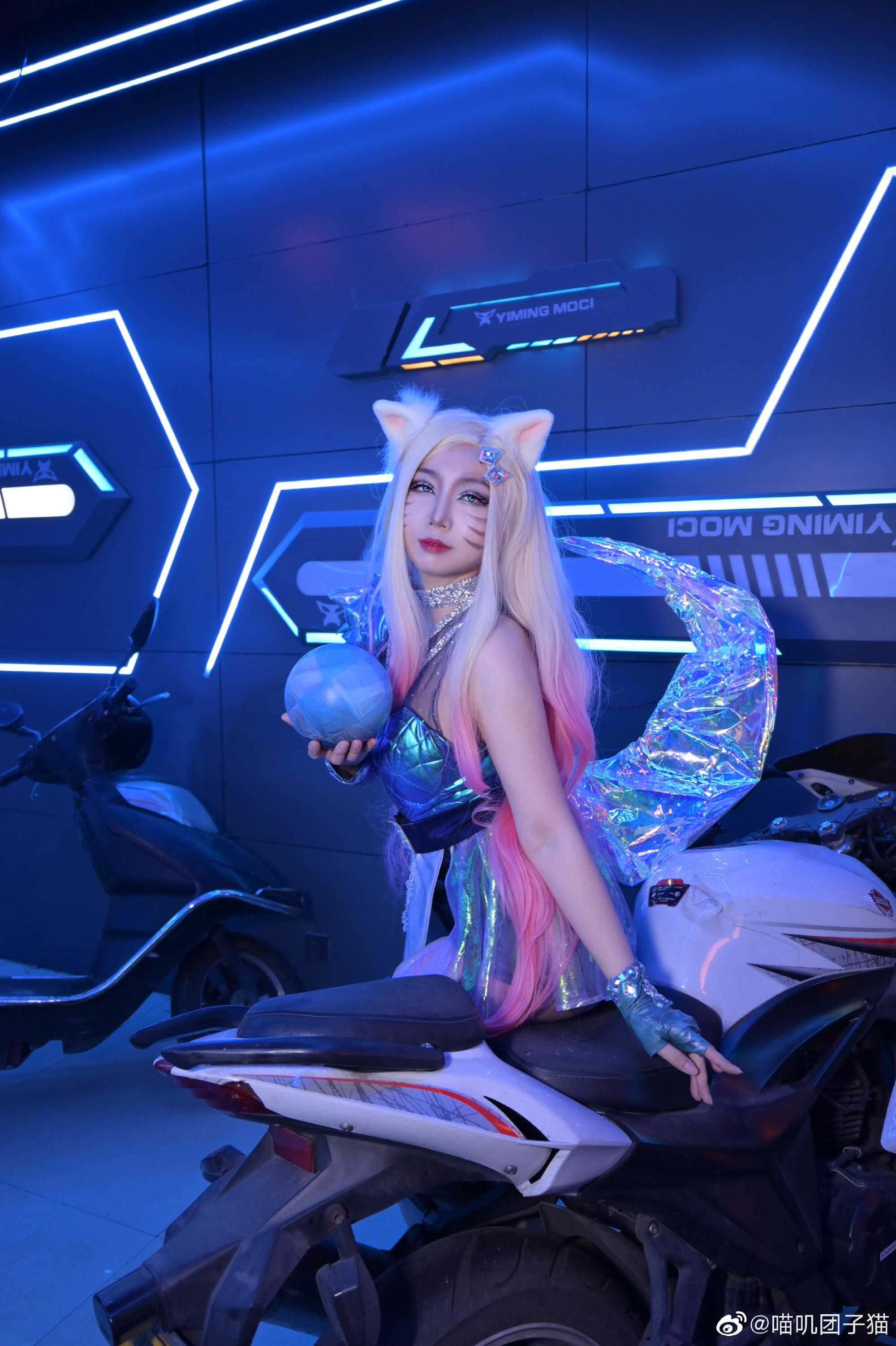 【COS】我们心有灵犀 不是么英雄联盟cos kda阿狸cos@喵叽团子猫 COSPLAY-第13张