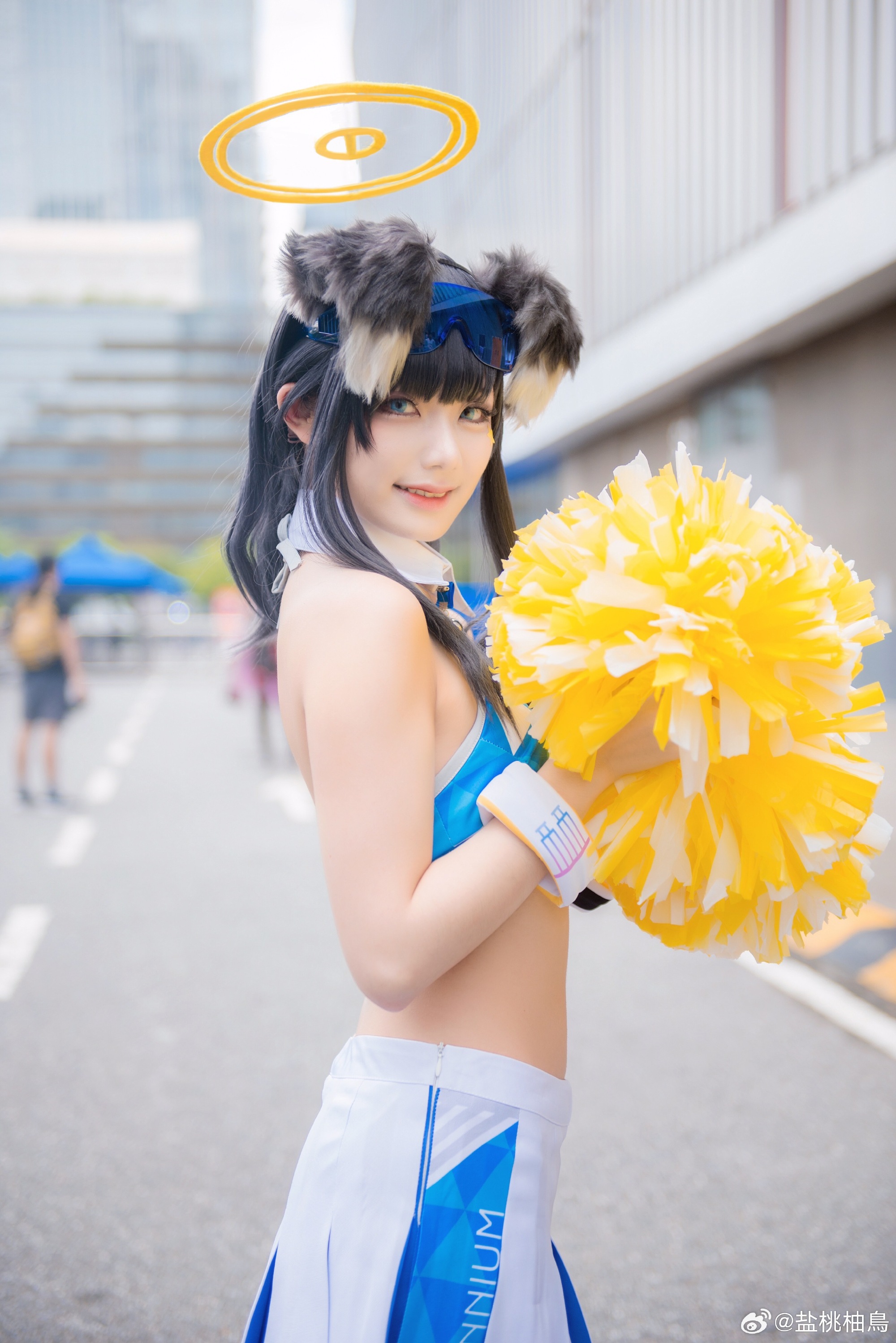 cosplay 蔚蓝档案 貓塚 響@盐桃柚鳥 COSPLAY-第7张