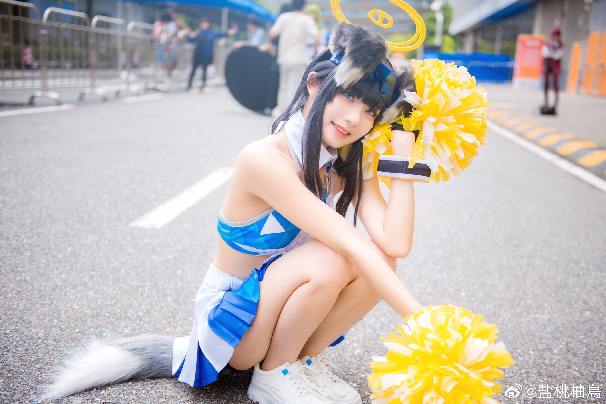 cosplay 蔚蓝档案 貓塚 響@盐桃柚鳥 COSPLAY-第8张