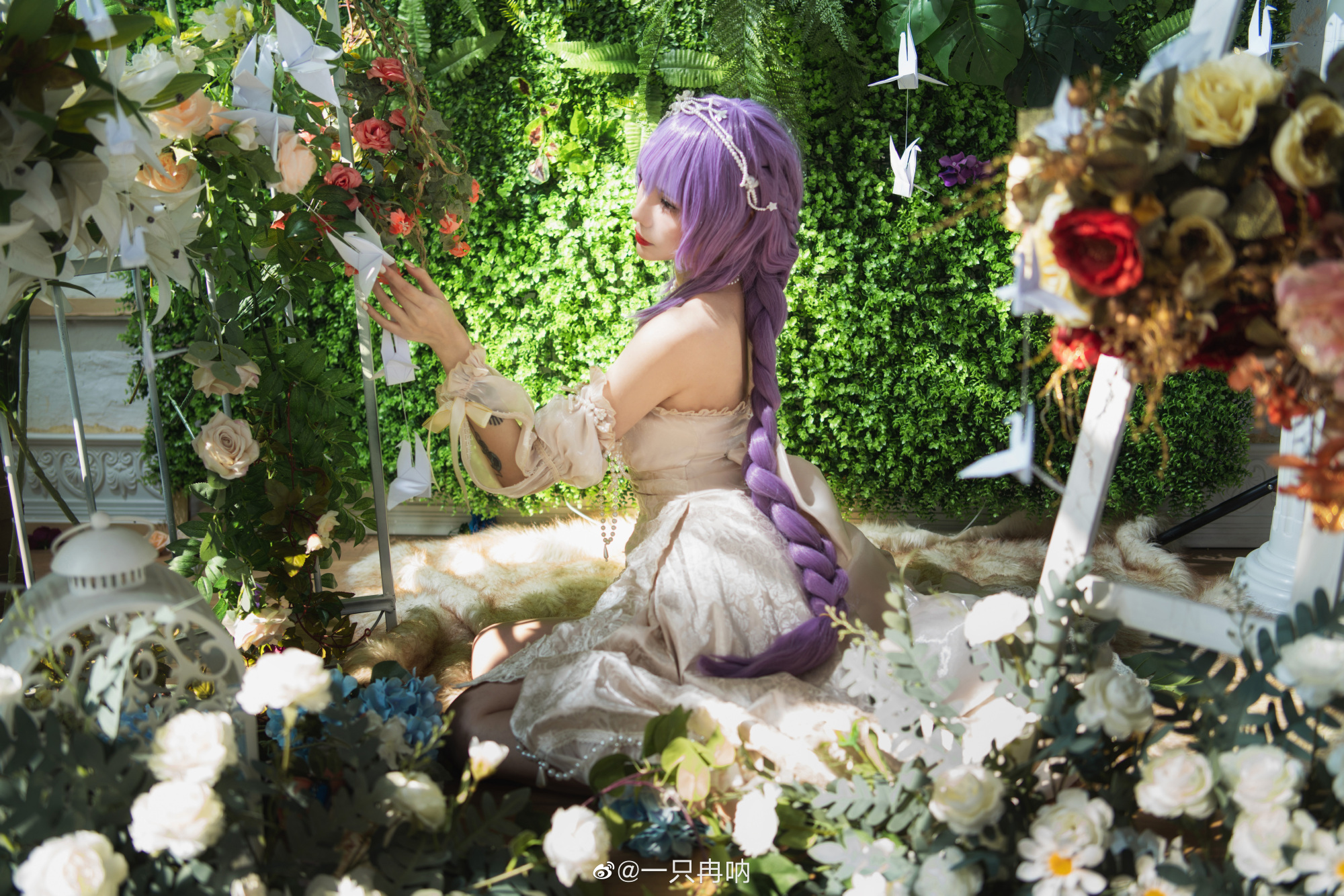 指挥官，您知道吗，与人交往的第一步，是自己主动迈出去……所以我就主动来找您了。 少女前线 @一只冉呐 COSPLAY-第6张