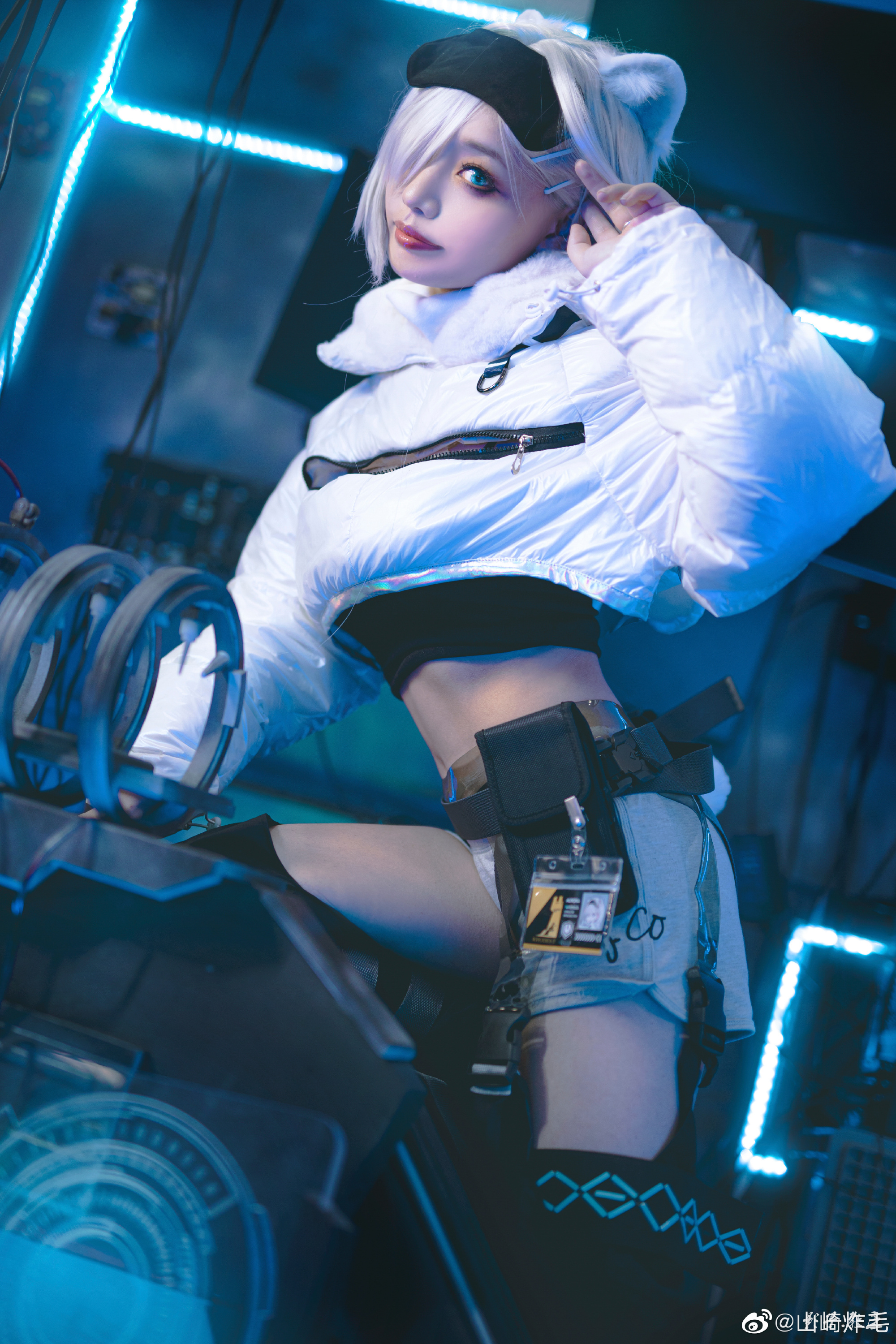 【COS】我做不了探险家。比起探索，我更想守护 明日方舟 极光@山崎炸毛 COSPLAY-第8张