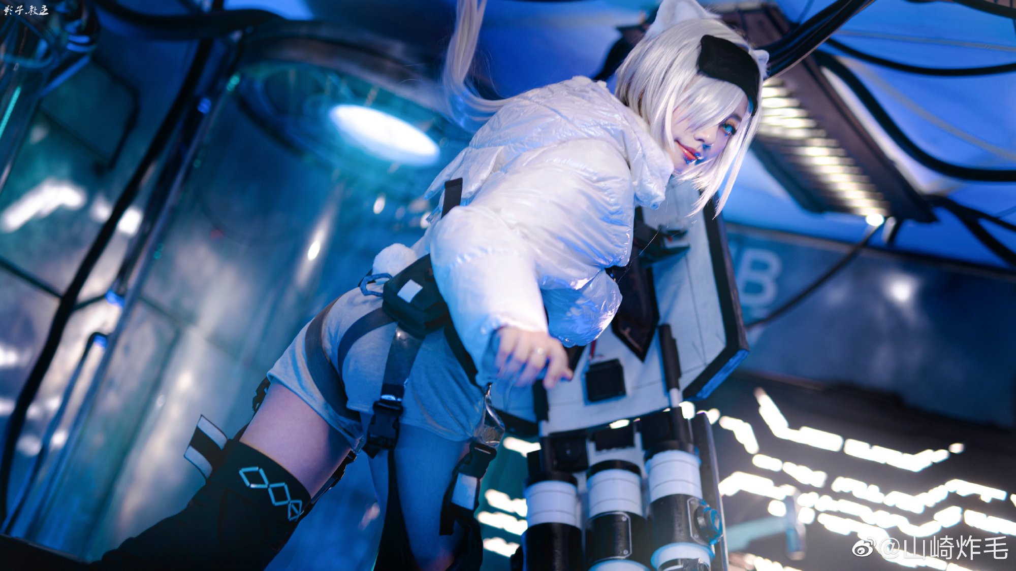 【COS】我做不了探险家。比起探索，我更想守护 明日方舟 极光@山崎炸毛 COSPLAY-第10张