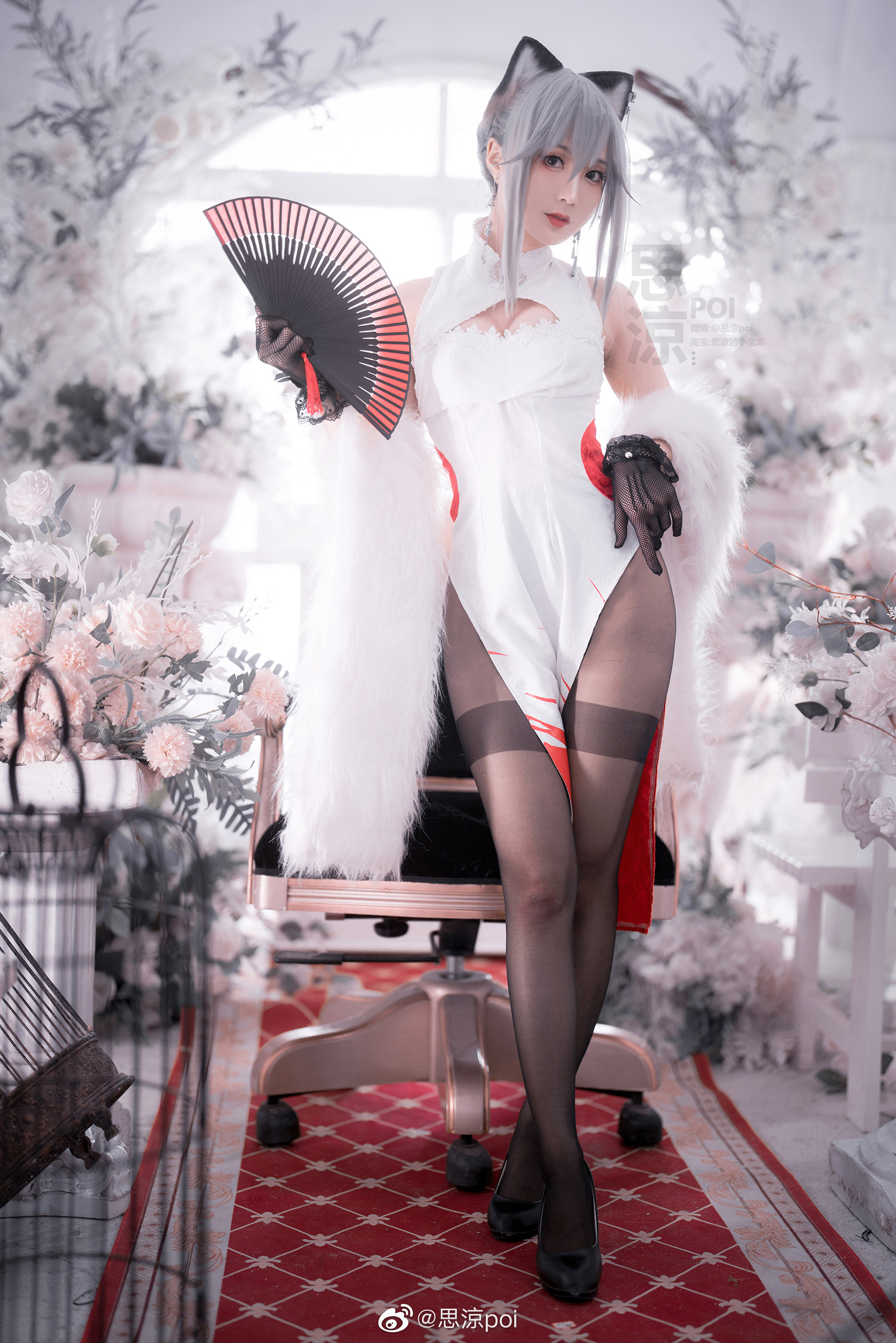 博士 礼服换好了 会脏手的事就交给我来吧 明日方舟@思涼poi COSPLAY-第10张