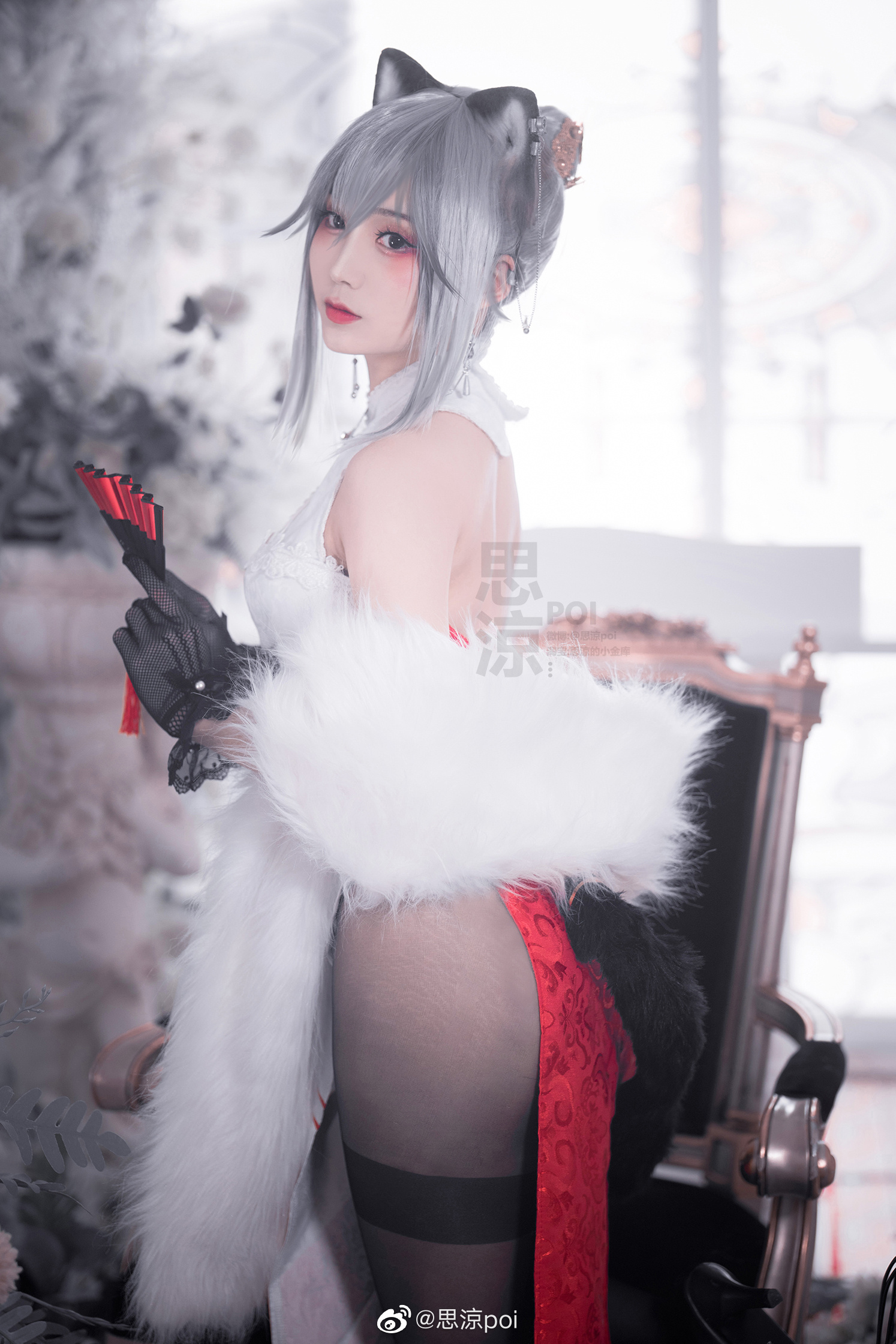 博士 礼服换好了 会脏手的事就交给我来吧 明日方舟@思涼poi COSPLAY-第2张