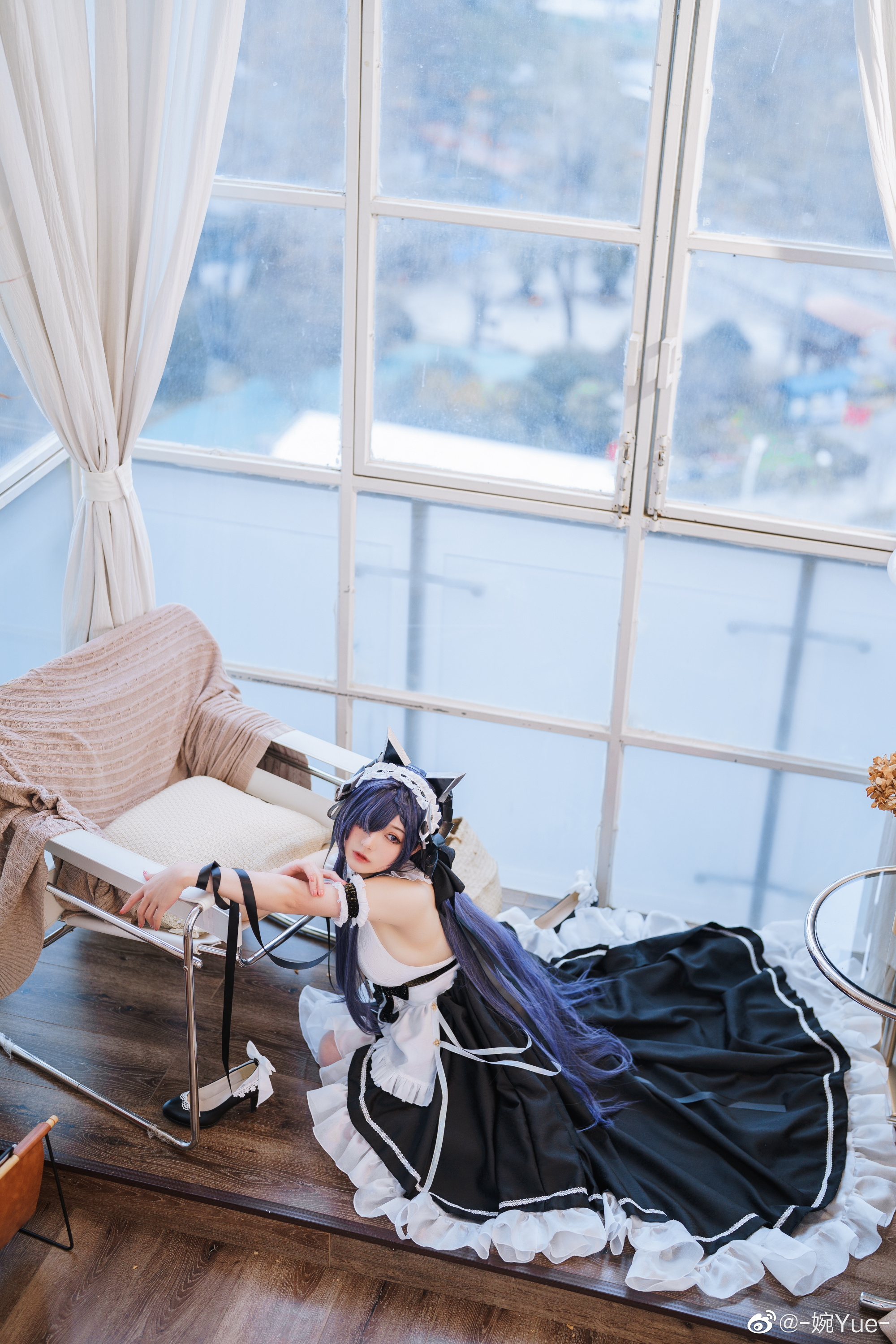 碧蓝航线 奥古斯特 cos正片@-婉Yue- COSPLAY-第9张