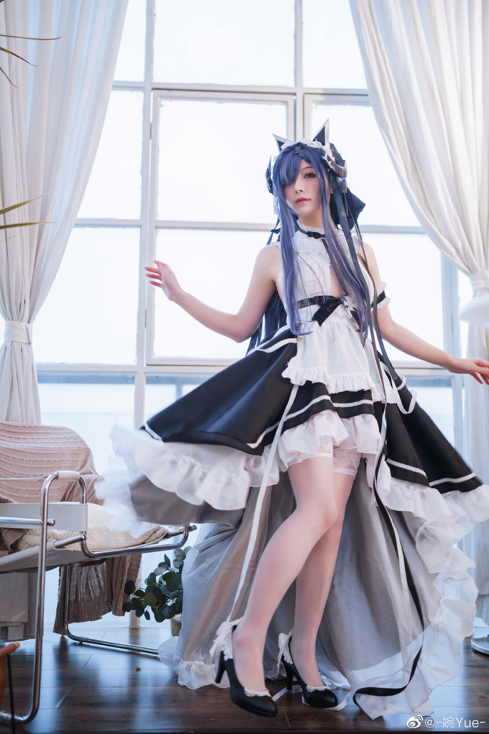 碧蓝航线 奥古斯特 cos正片@-婉Yue- COSPLAY-第7张