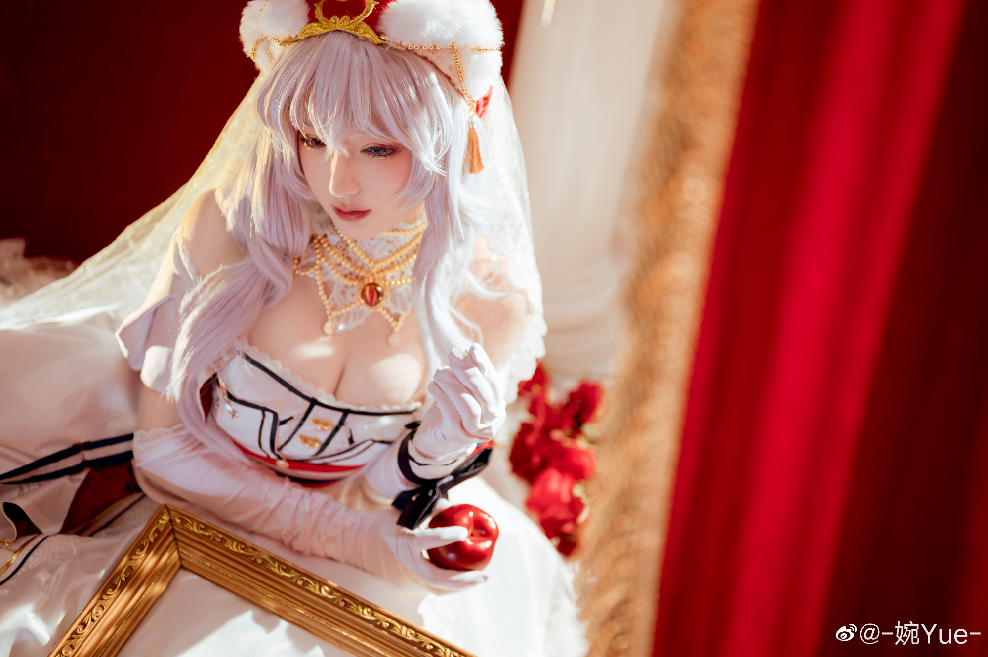 【COS】能够帮助博士是我的荣幸 明日方舟 早露 cos@-婉Yue- COSPLAY-第7张