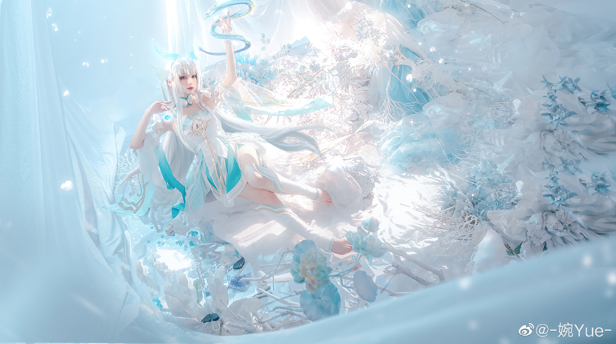 【COS】清和海风融融月色，共赏之人就在身侧 王者荣耀 游龙清影cos@-婉Yue- COSPLAY-第14张