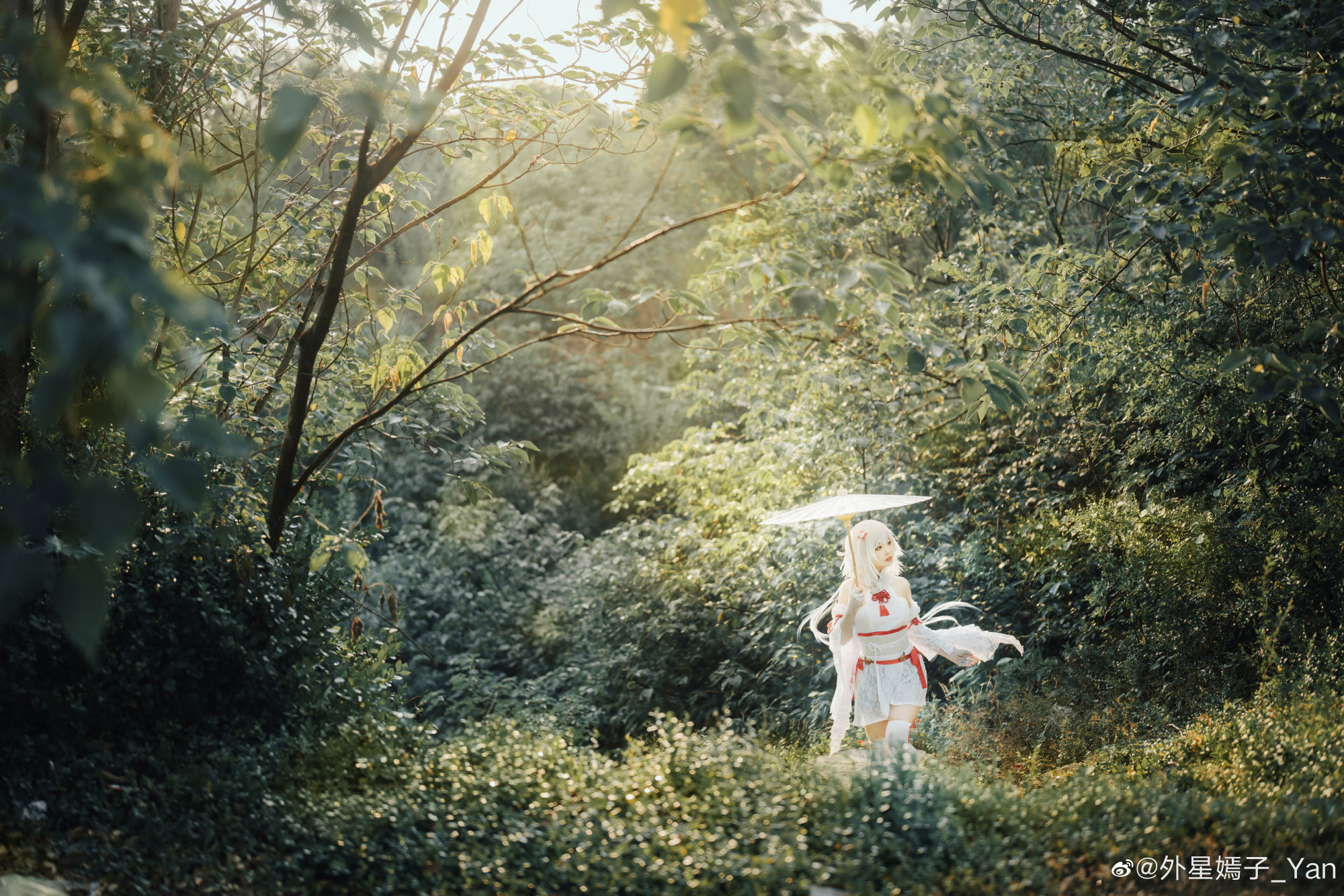 【COS】永劫无间 土御门胡桃，日轮之花，天才大小姐，也最有可能成为日轮国首位女阴阳师@外星嫣子_Yan COSPLAY-第5张