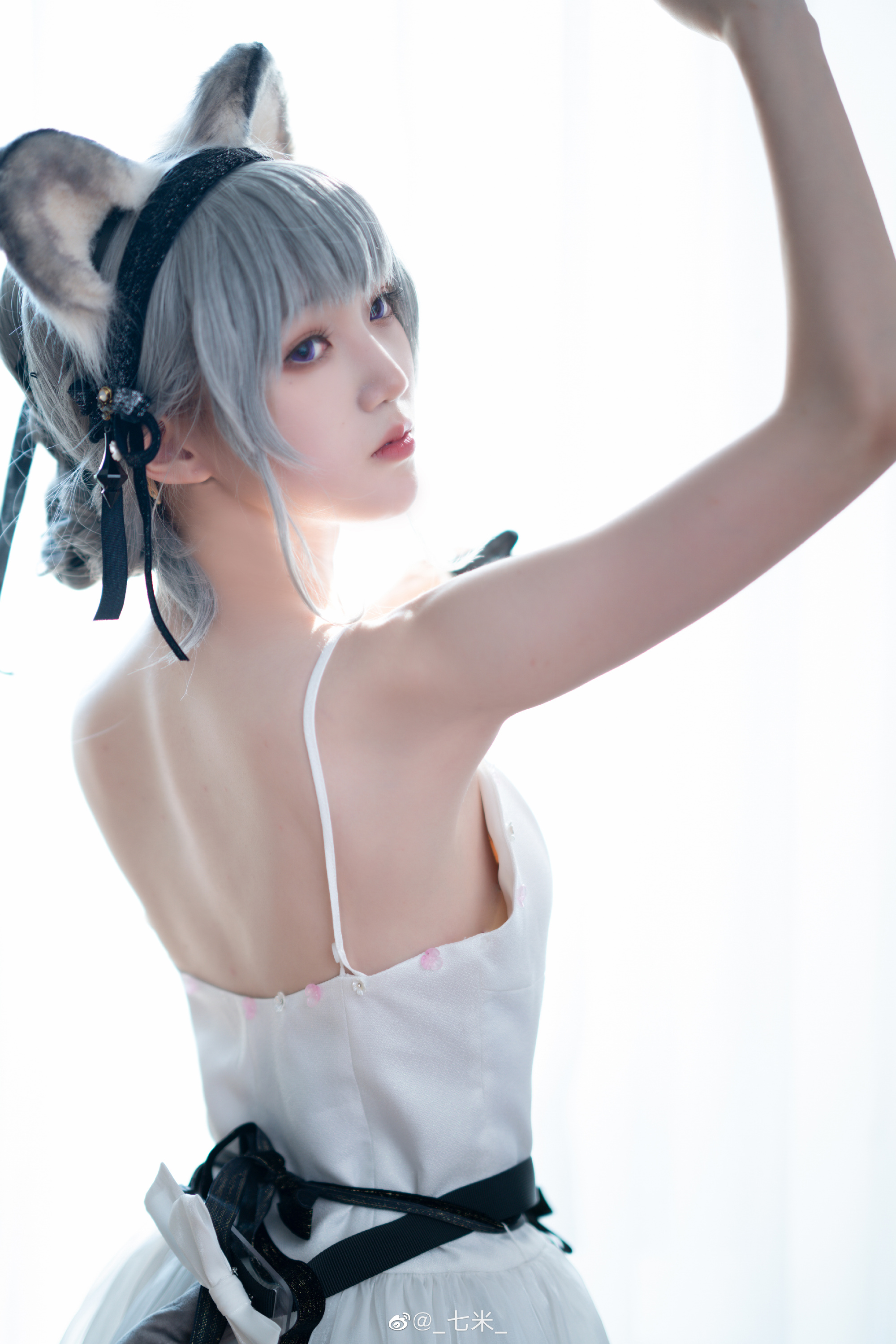 【COS】明日方舟 林雨霞芭蕾@_七米_ COSPLAY-第8张