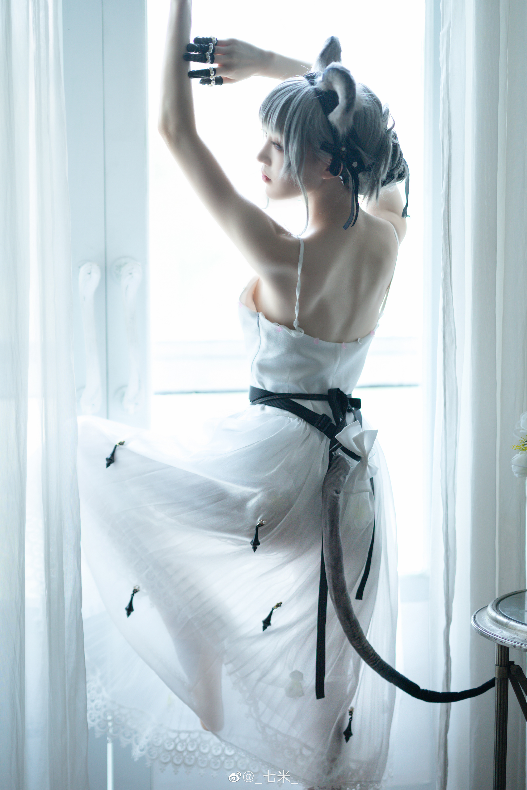 【COS】明日方舟 林雨霞芭蕾@_七米_ COSPLAY-第14张