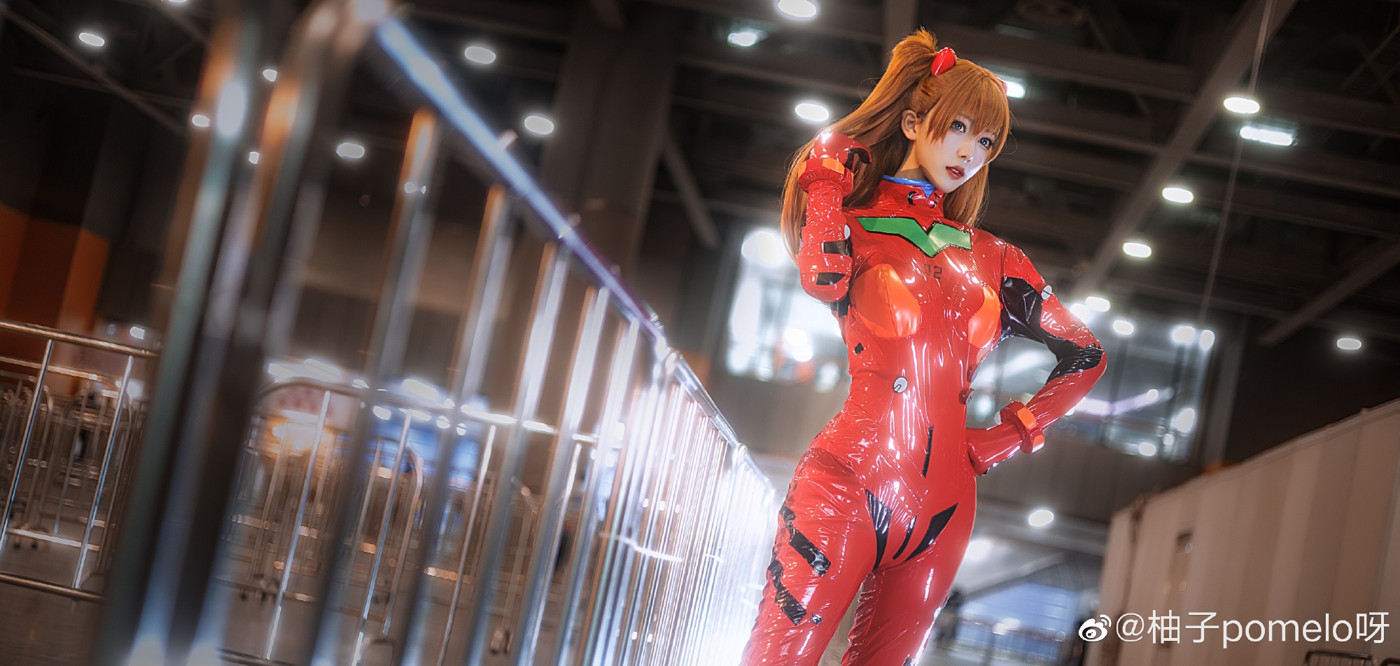 新世纪福音战士 明日香@柚子pomelo呀 COSPLAY-第1张
