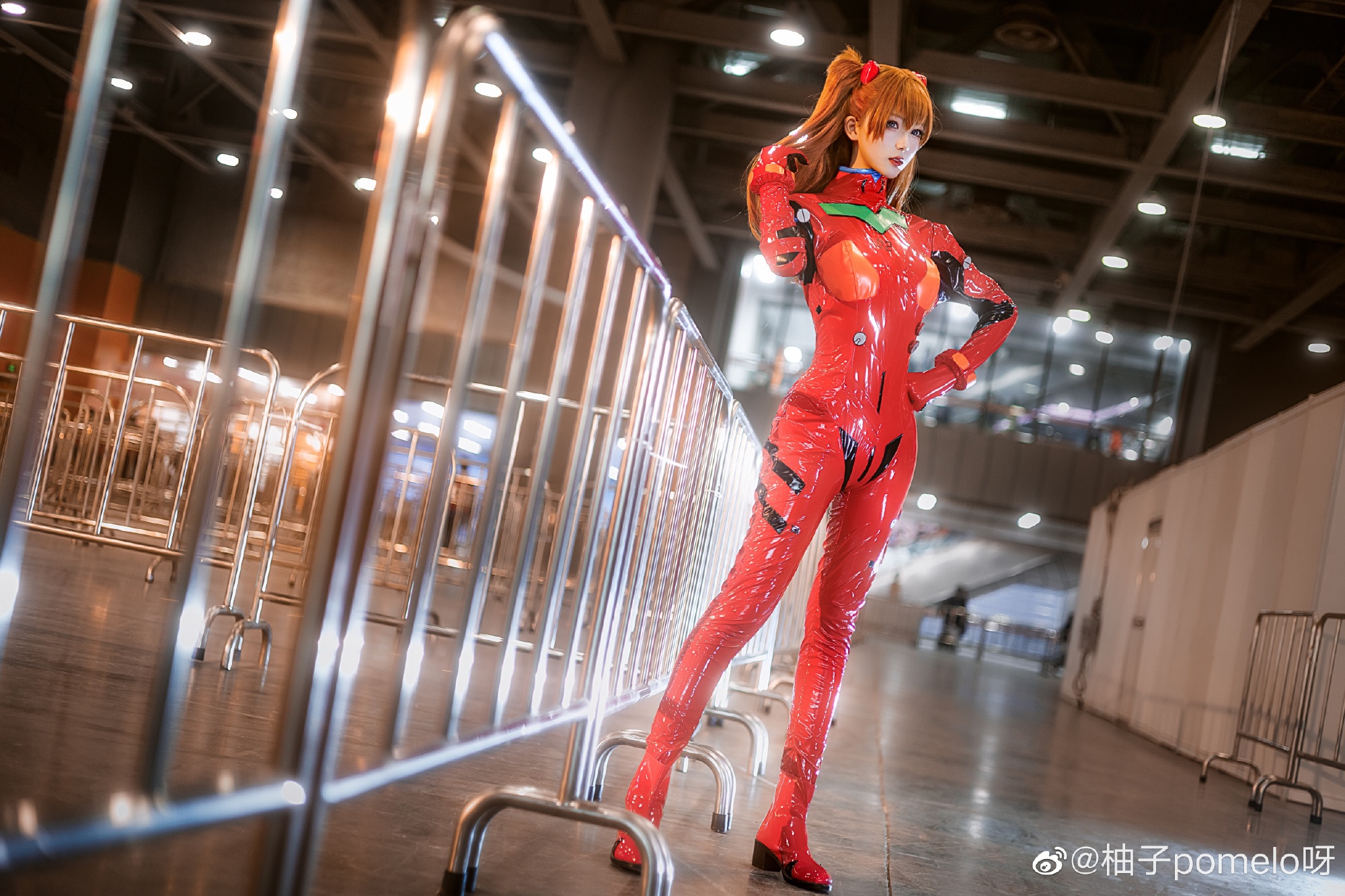 新世纪福音战士 明日香@柚子pomelo呀 COSPLAY-第3张