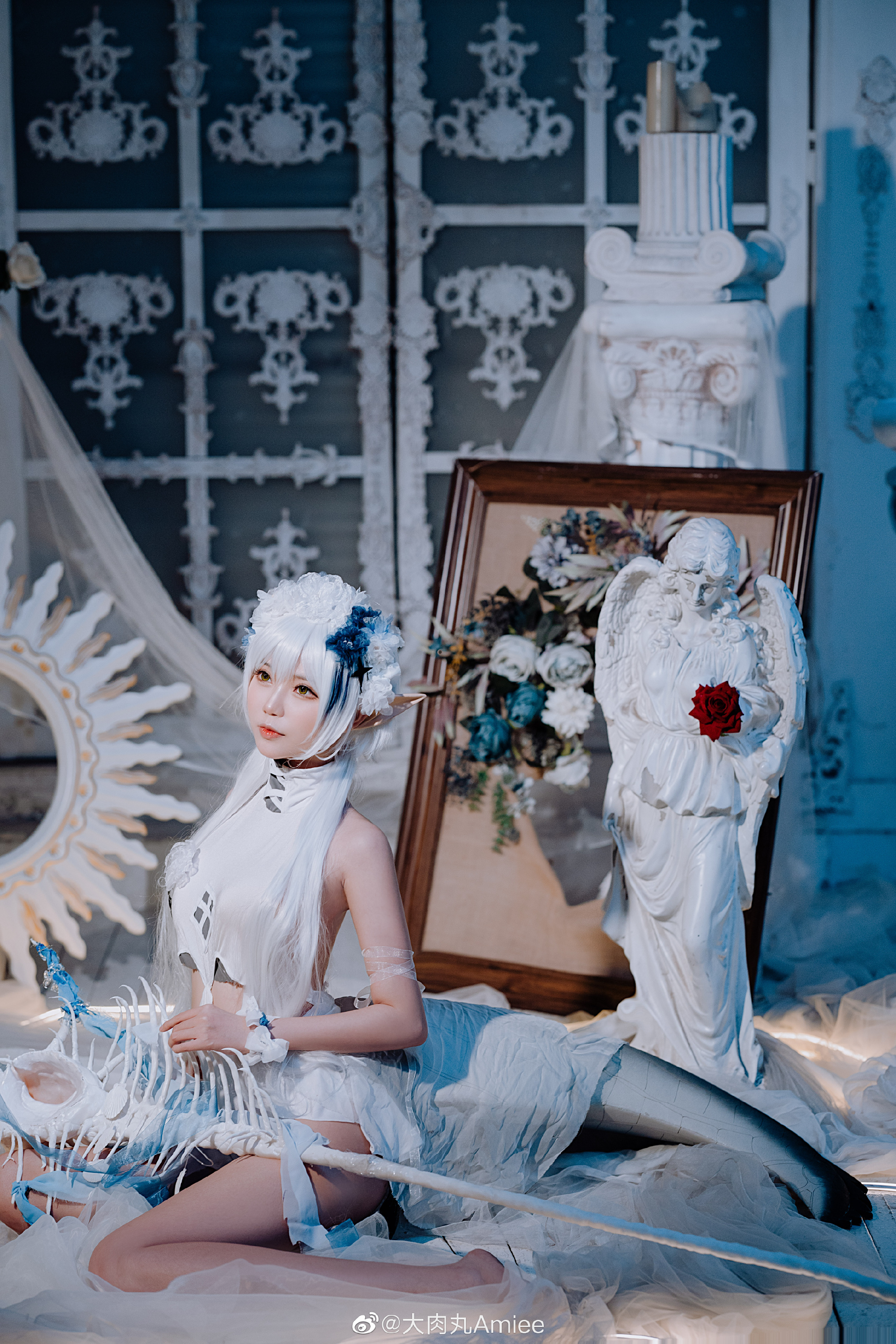 【COS】明日方舟 静谧午夜 DN04 - 特米米? 不知道能不能让嘉维尔眼前一亮呢？@大肉丸Amiee COSPLAY-第12张