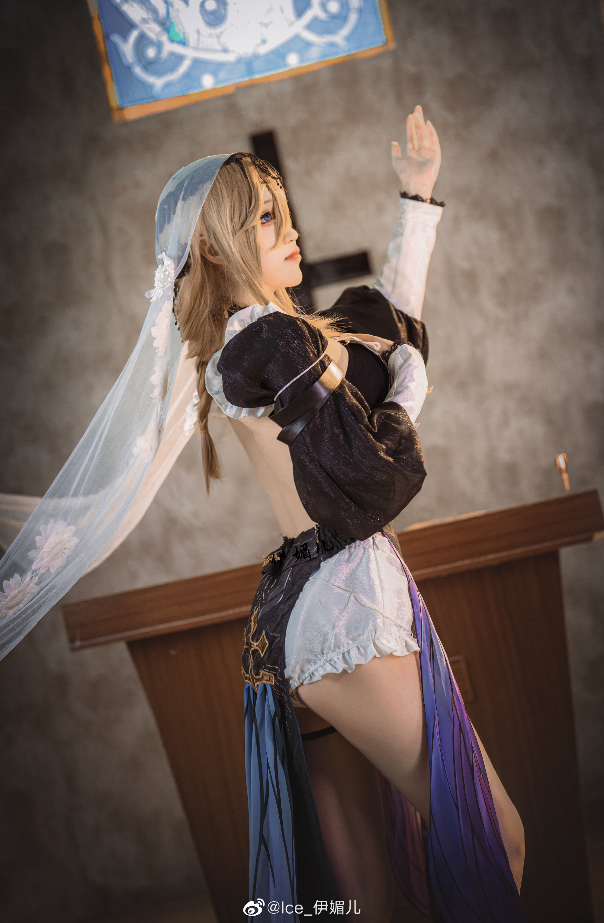 【COS】任何思绪，我都一清二楚哦 崩坏3 阿波尼亚@Ice_伊媚儿 COSPLAY-第6张