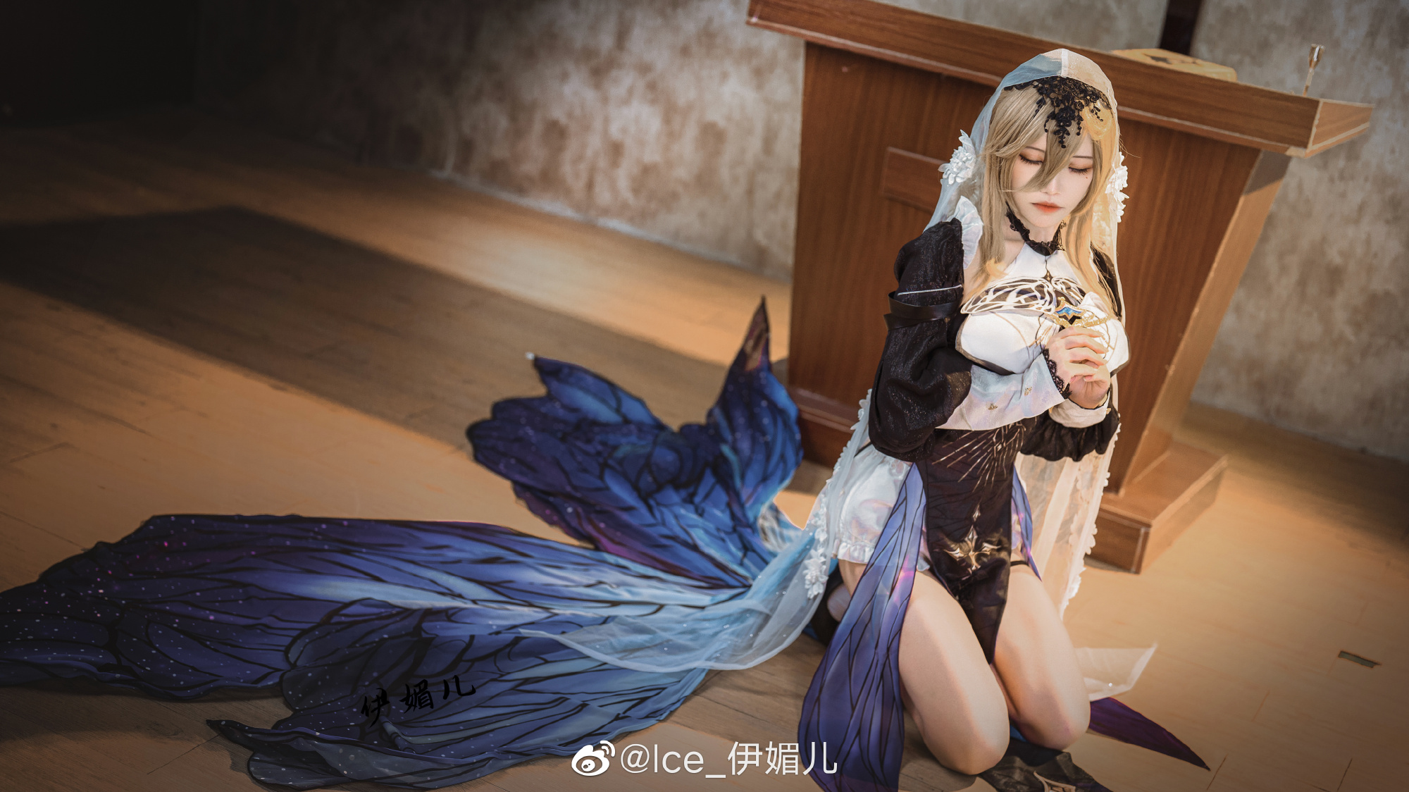 【COS】任何思绪，我都一清二楚哦 崩坏3 阿波尼亚@Ice_伊媚儿 COSPLAY-第10张