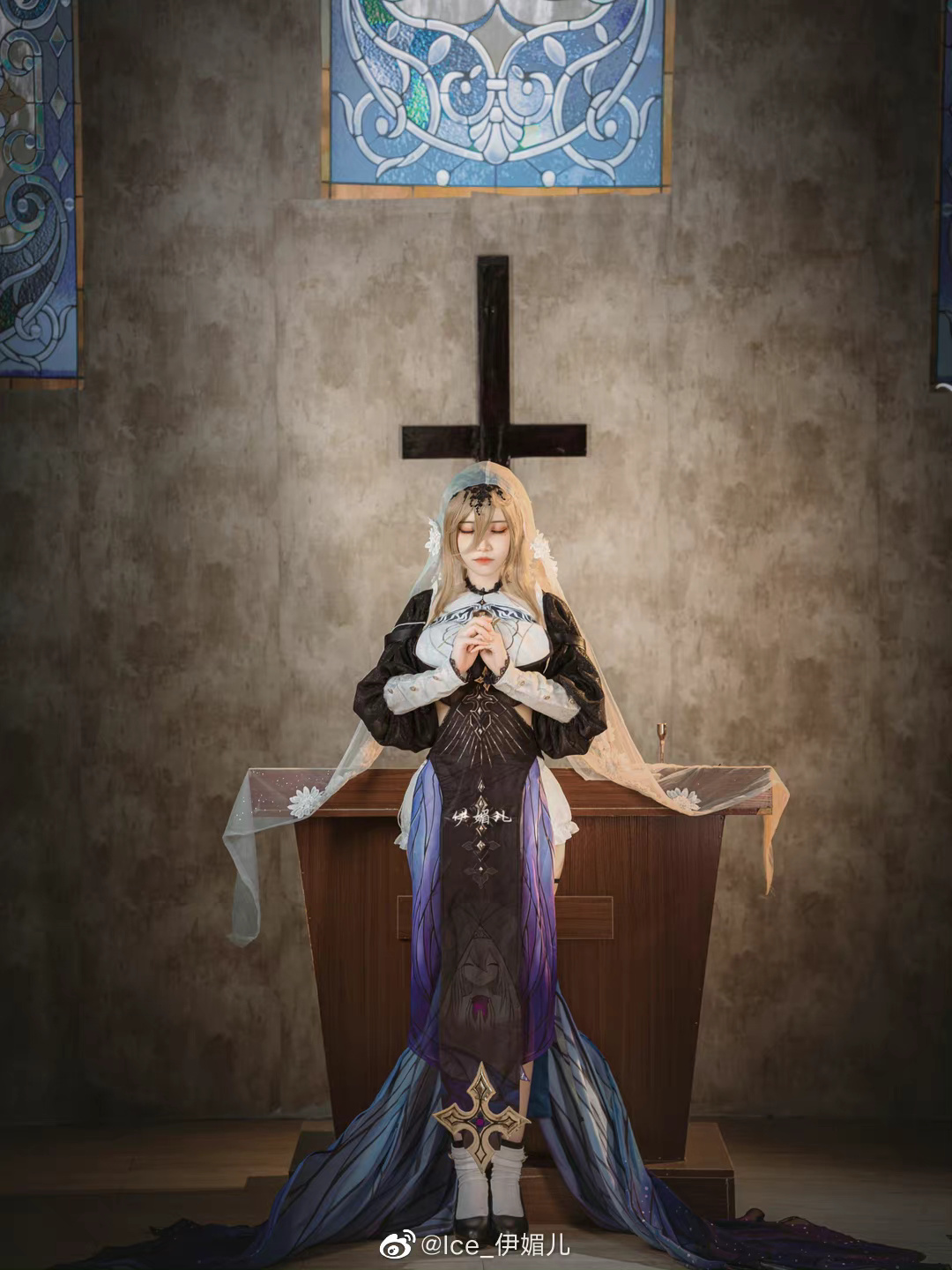 【COS】任何思绪，我都一清二楚哦 崩坏3 阿波尼亚@Ice_伊媚儿 COSPLAY-第5张