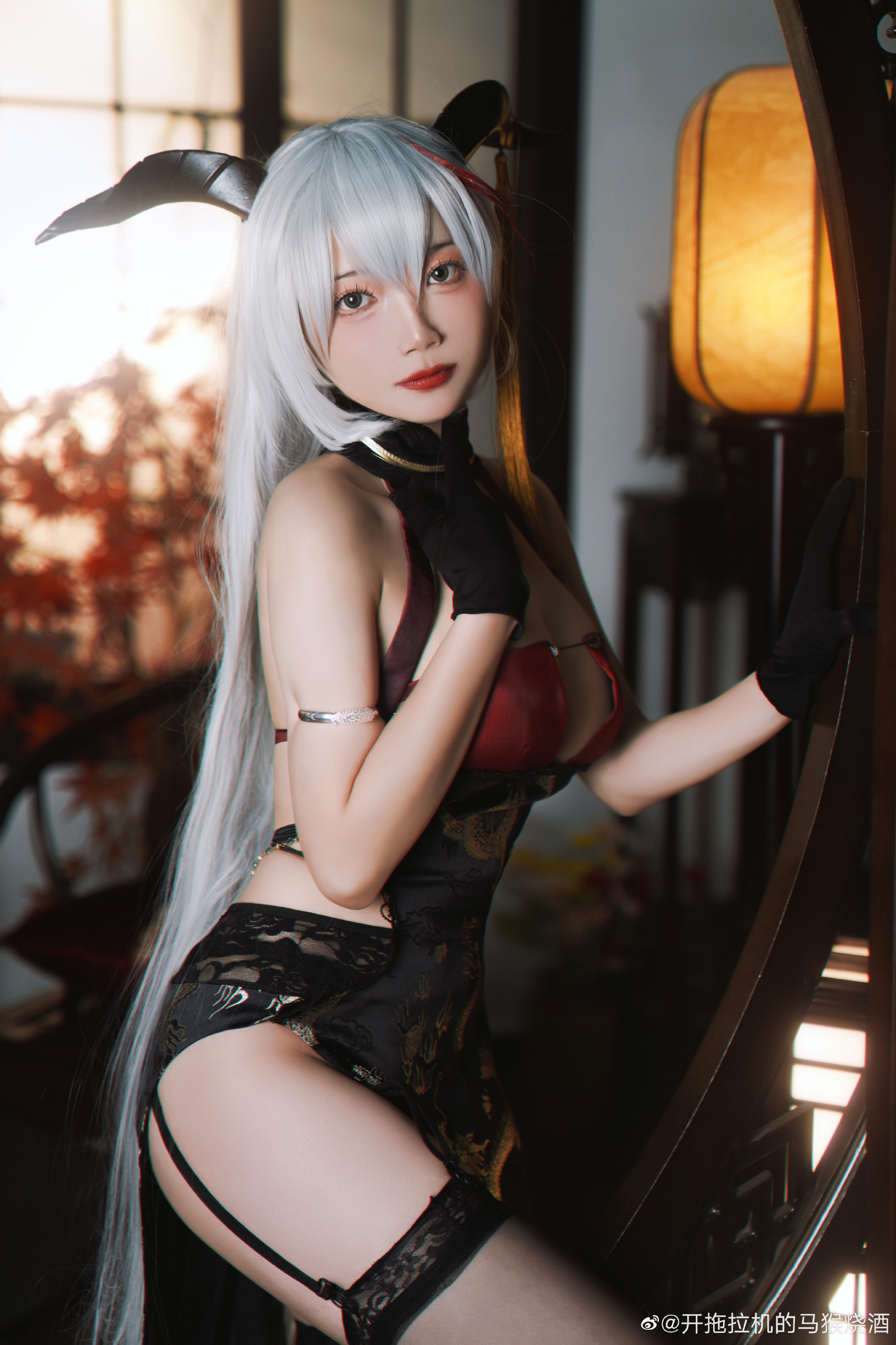 碧蓝航线 埃吉尔新春旗袍@开拖拉机的马猴烧酒 COSPLAY-第12张