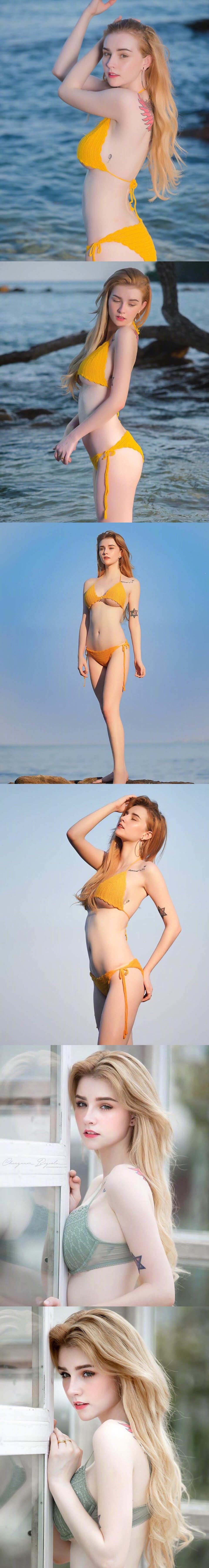 最近被疯转的女孩 Jessie Vard  泰国爱尔兰的混血麻豆  重点是她才19岁啊！