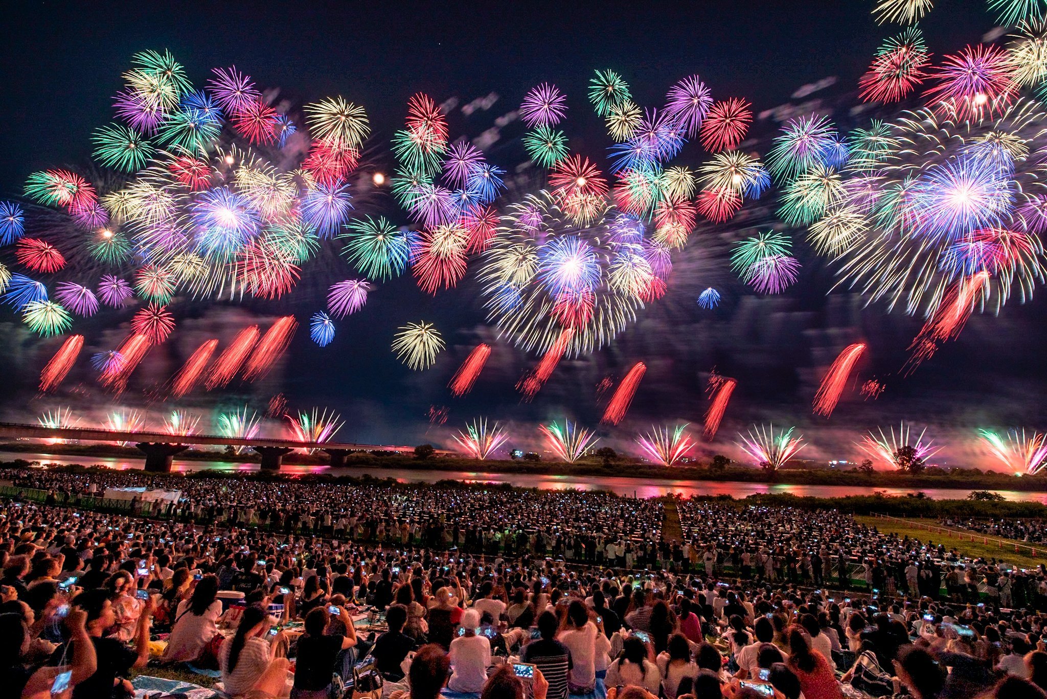 日本花火大会2020各地烟花欣赏好治愈