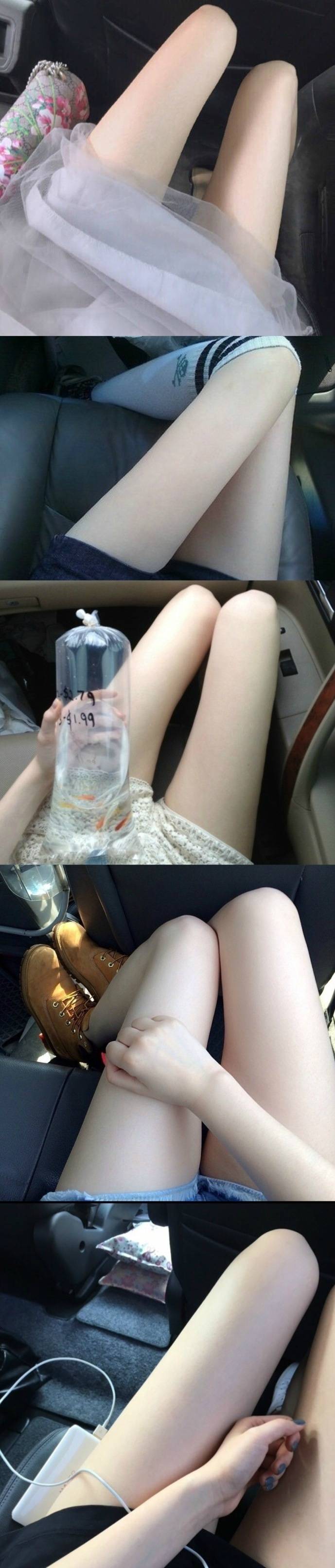 少女的腿：女孩啊 真的很让人着迷的生物~ ​ ​​​​
