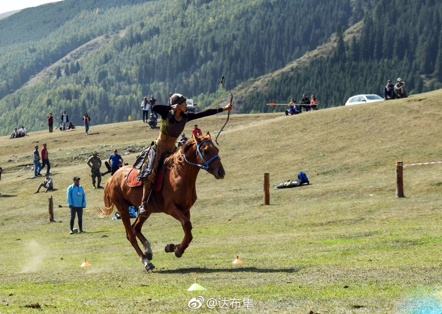 018年第三届世界游牧民运动会——女子骑射部分选手