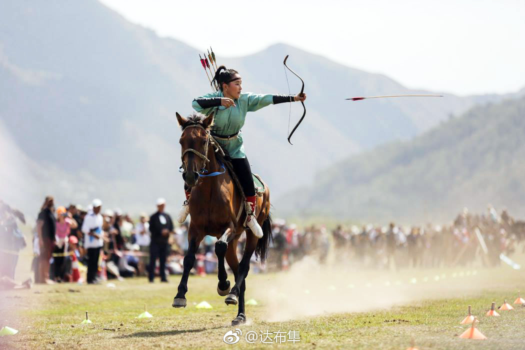 018年第三届世界游牧民运动会——女子骑射部分选手
