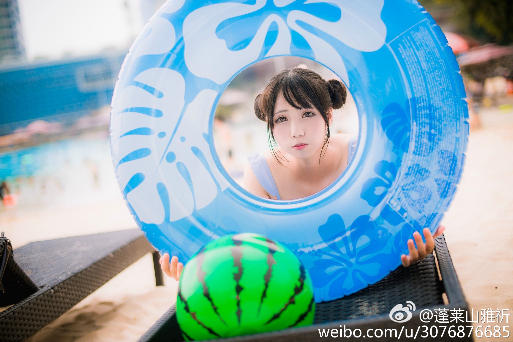 夏天当然要去游泳啦