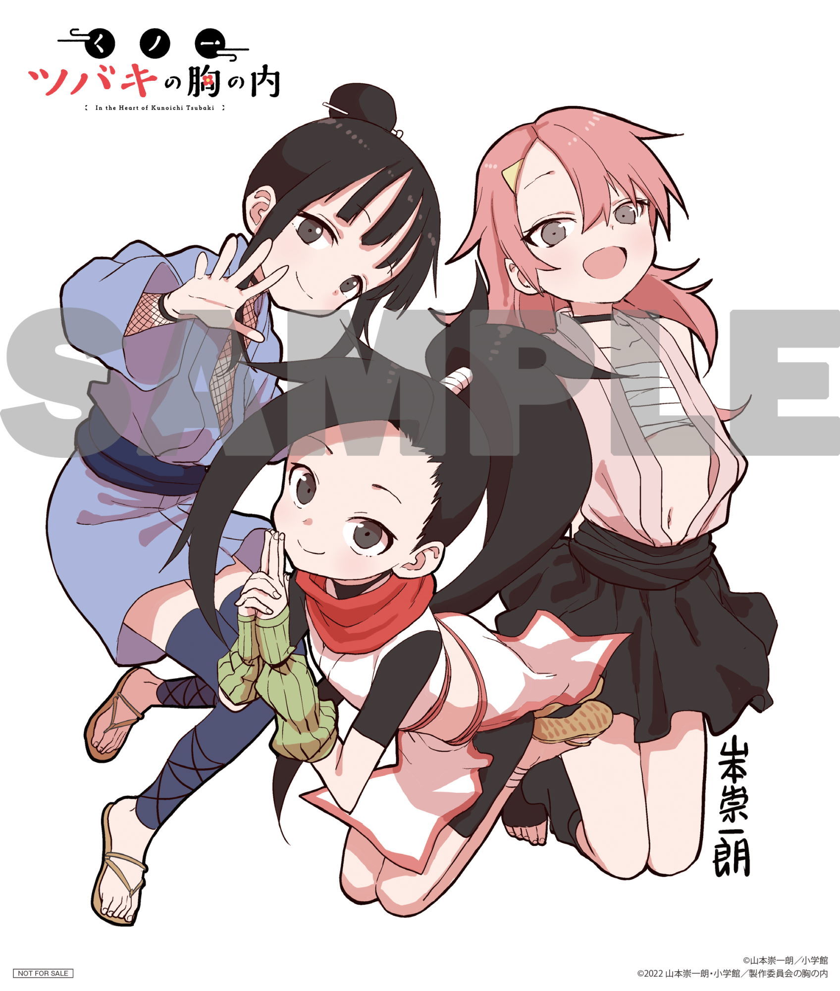TV动画《女忍者椿的心事》第1卷将于7月6日发售