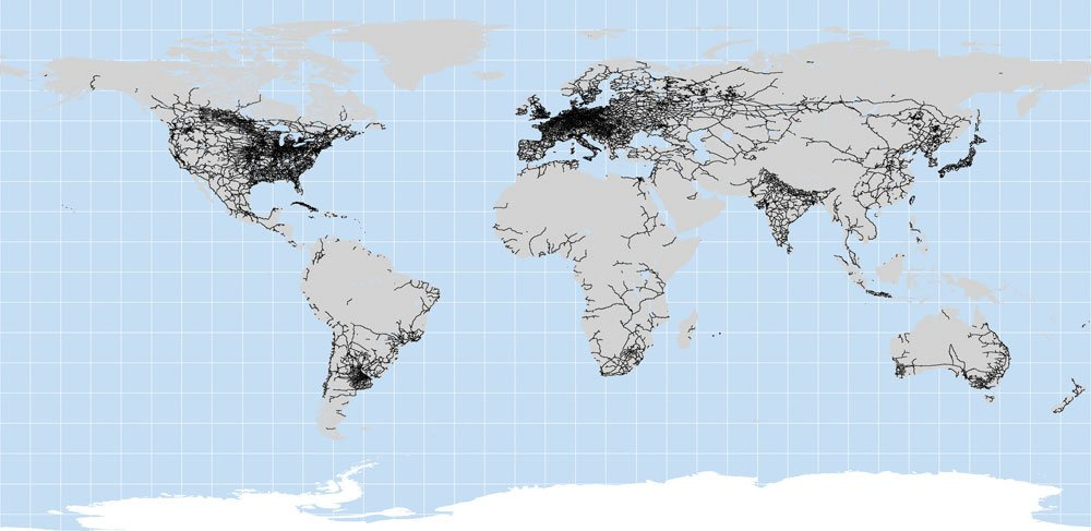 全球铁路网 ​​​​