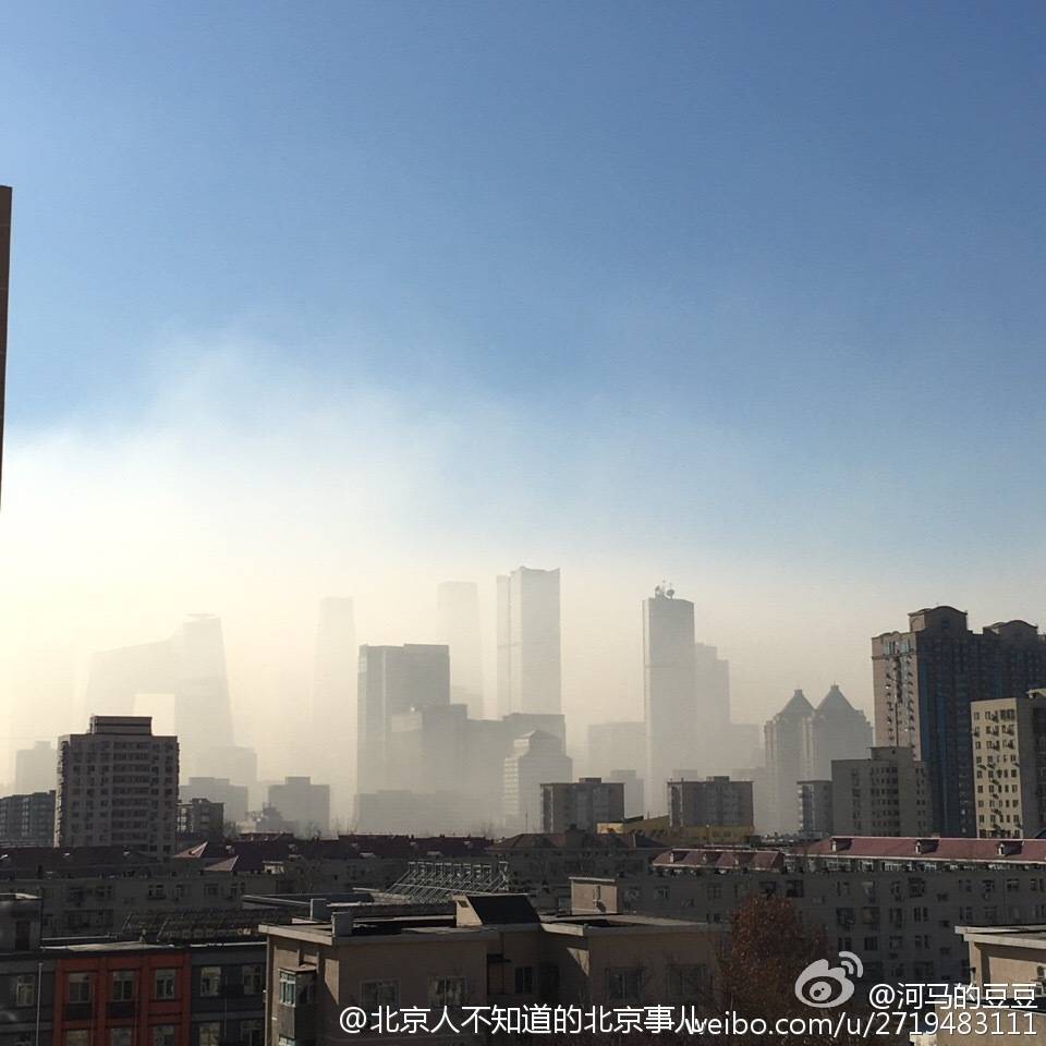 视频：10秒延时摄影 看雾霾如何席卷全城 极度震撼！