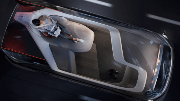 沃尔沃最新自动驾驶概念车：带给你飞机头等舱的体验