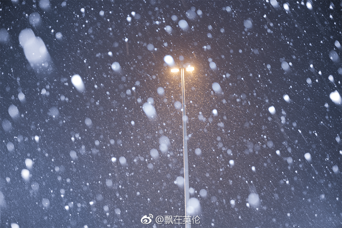 北京风雪夜。 ​​​​