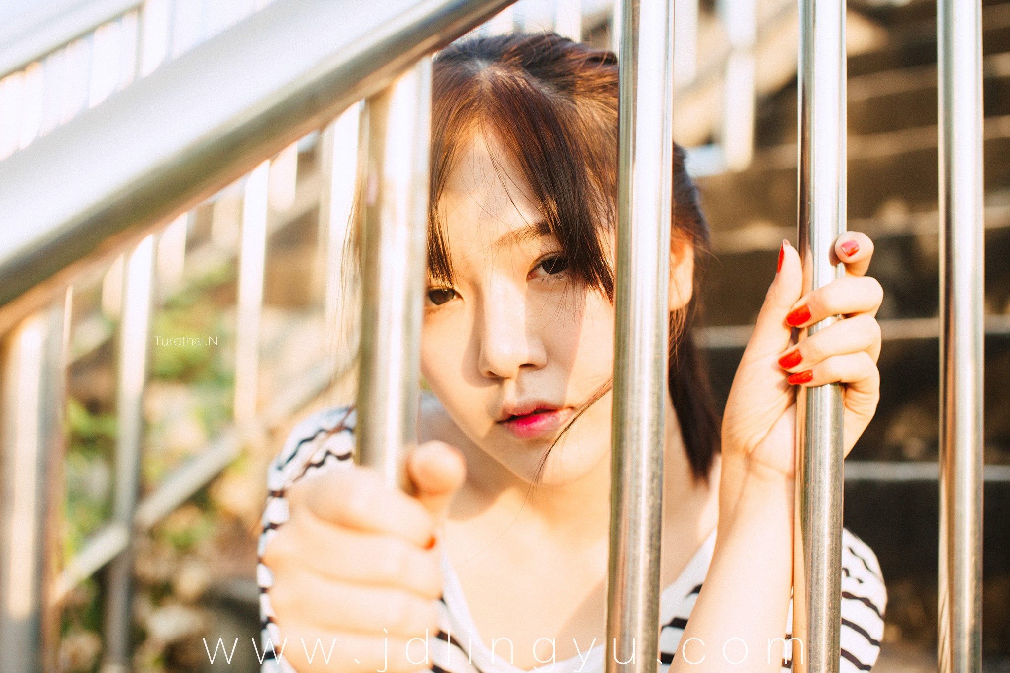 清新笑容满满少女感