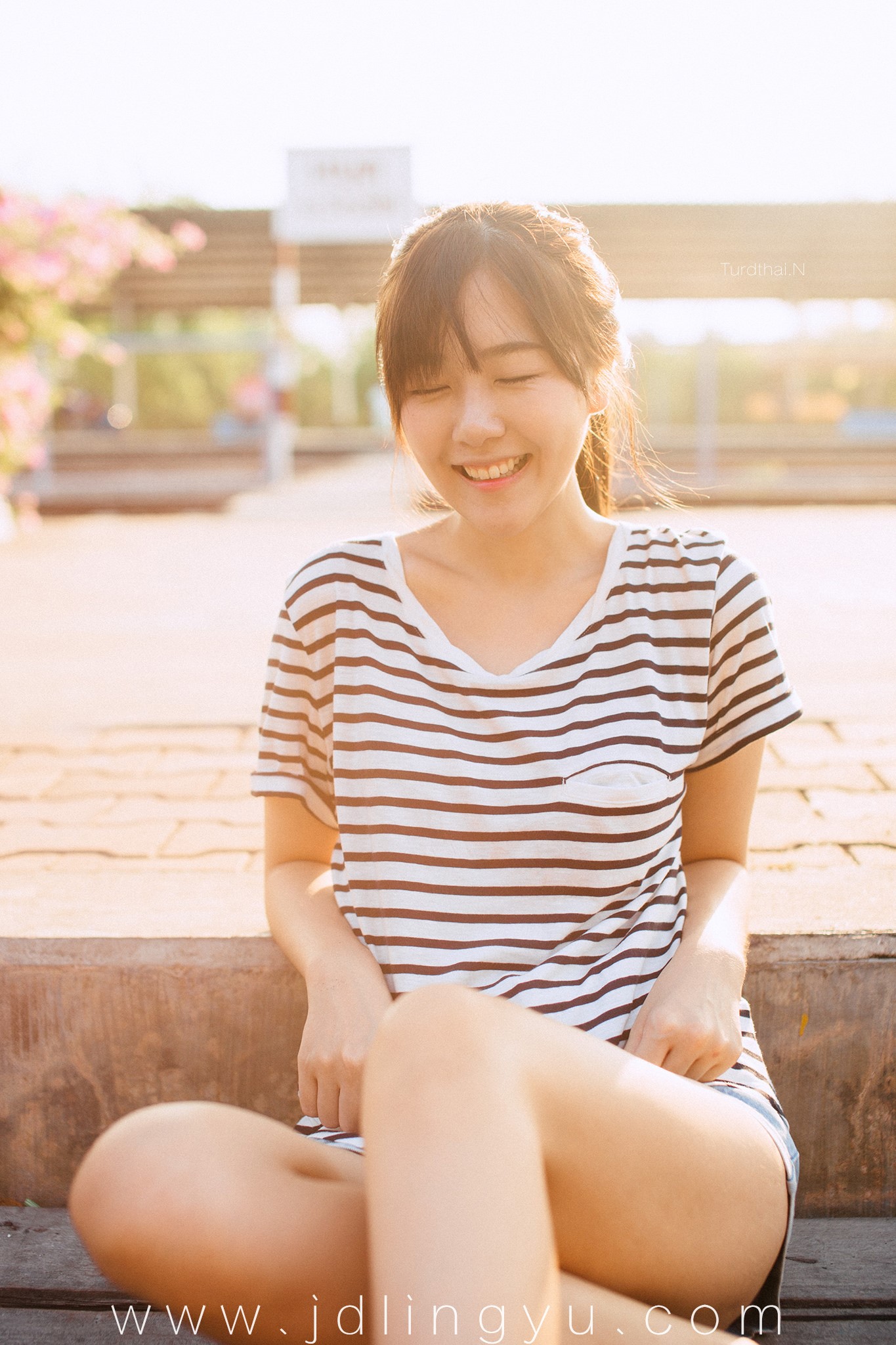 清新笑容满满少女感